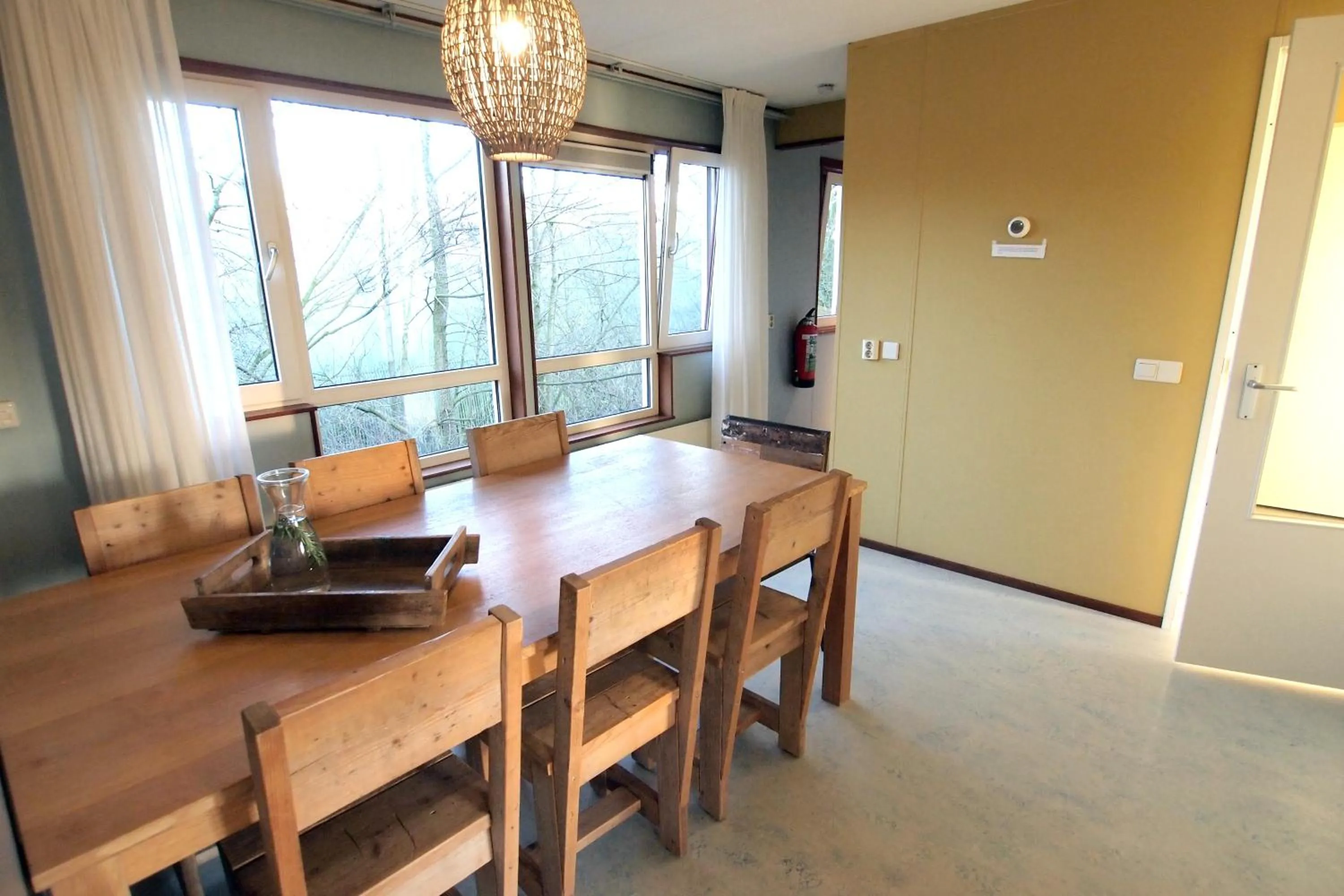 Dining area in Amsterdam Farm Lodge