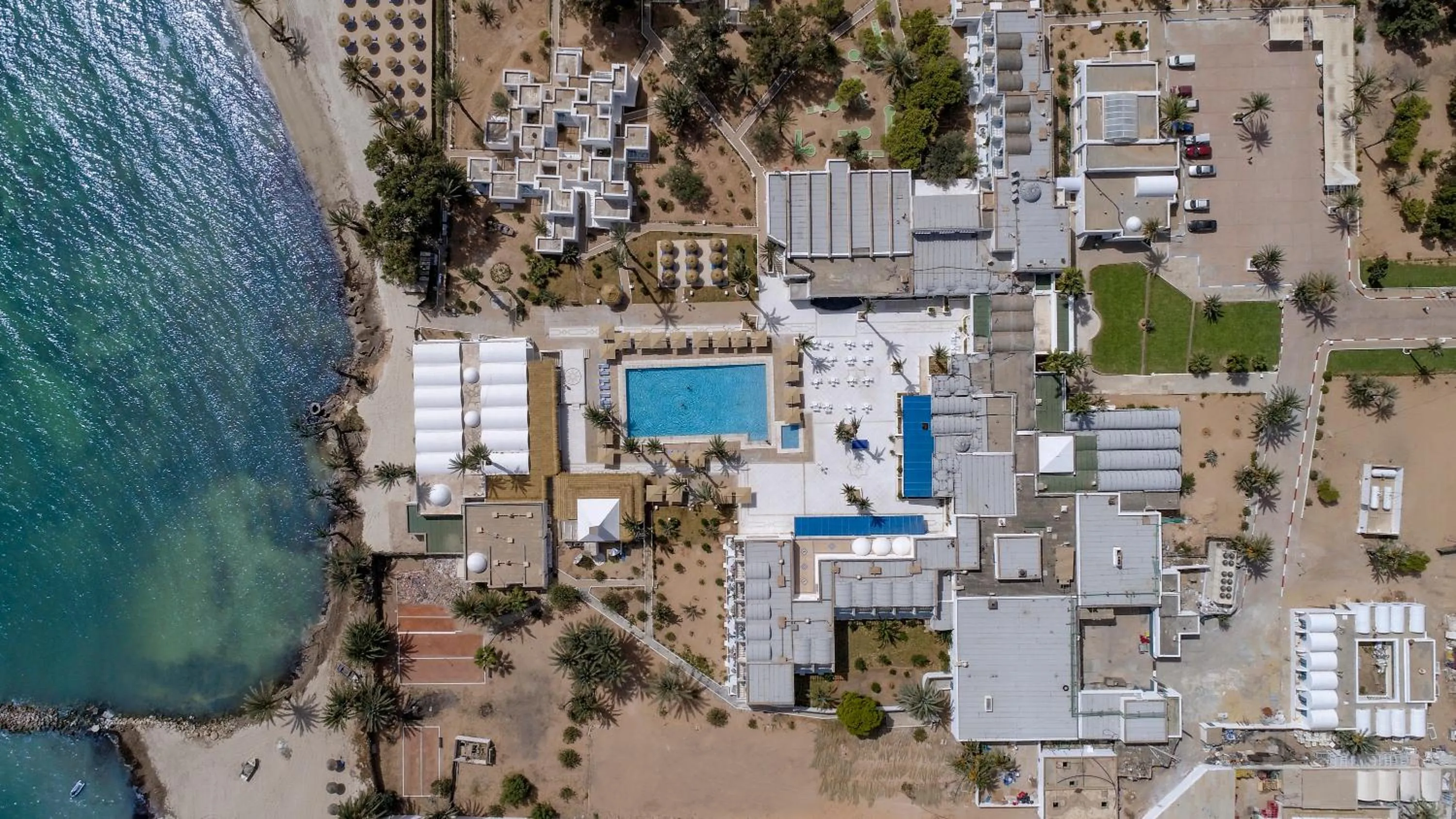 Bird's eye view in Hari Club Beach Resort