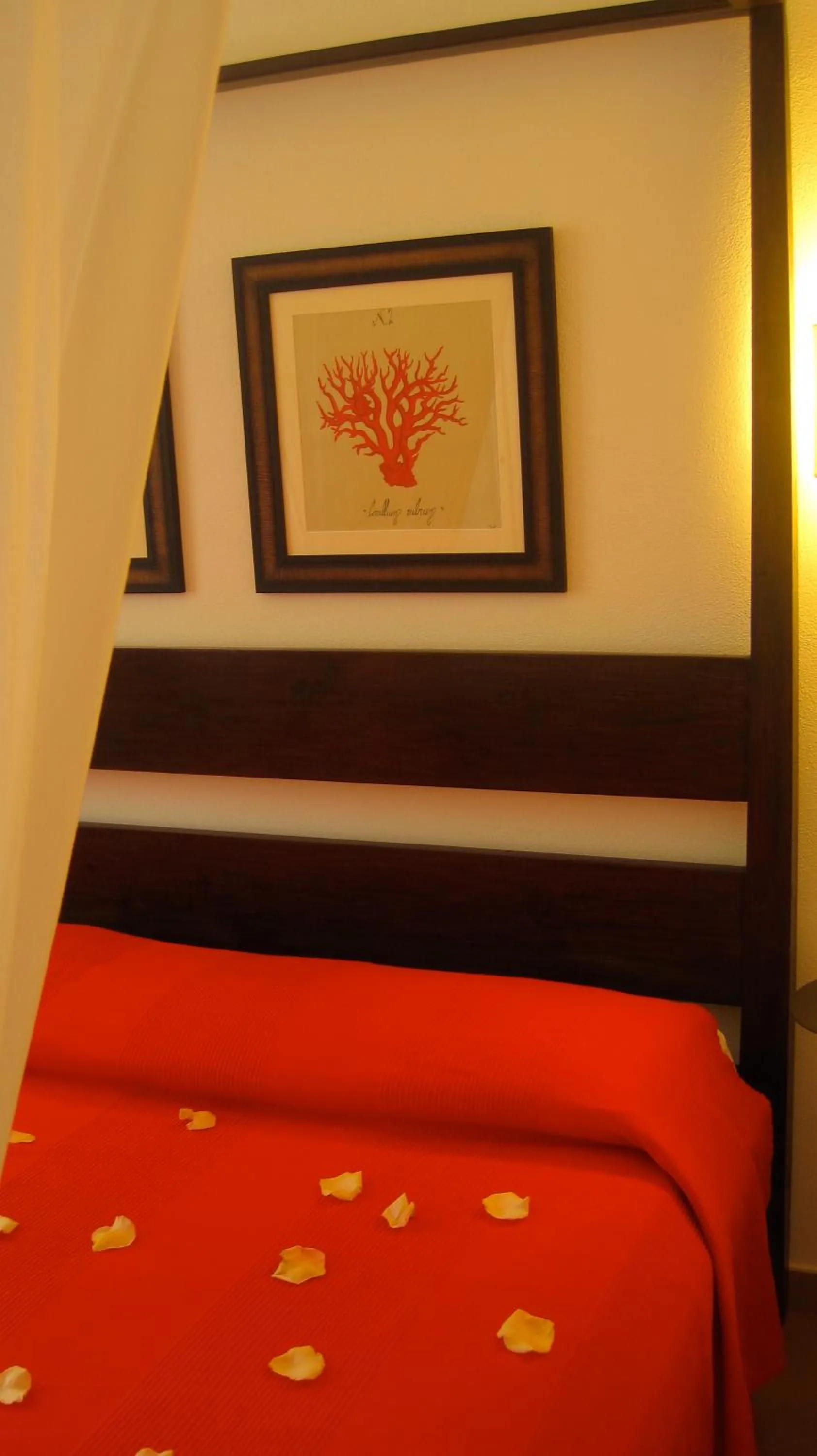Bed in Hotel Villa Pimpina