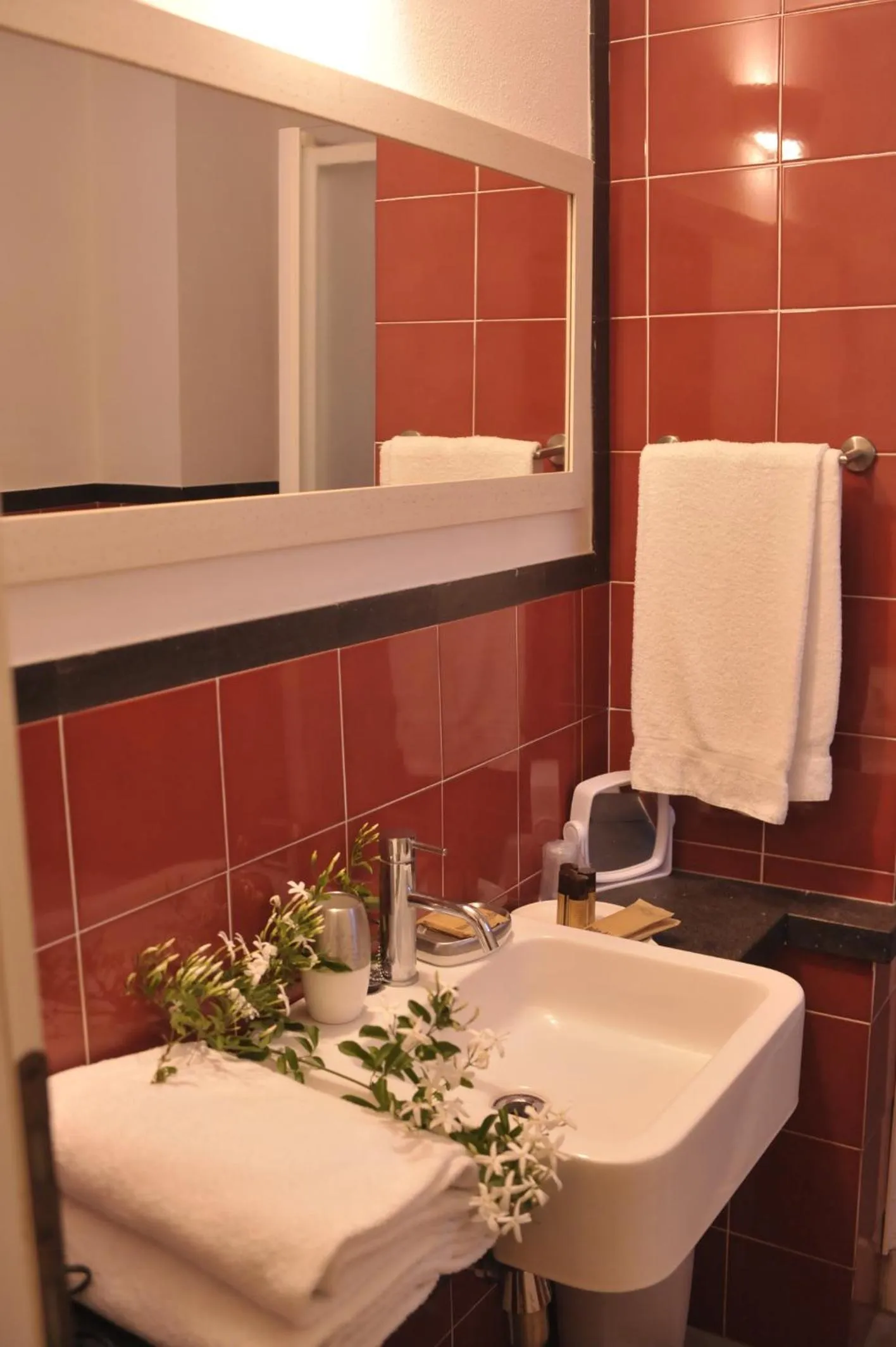 Bathroom in Hotel Villa Pimpina