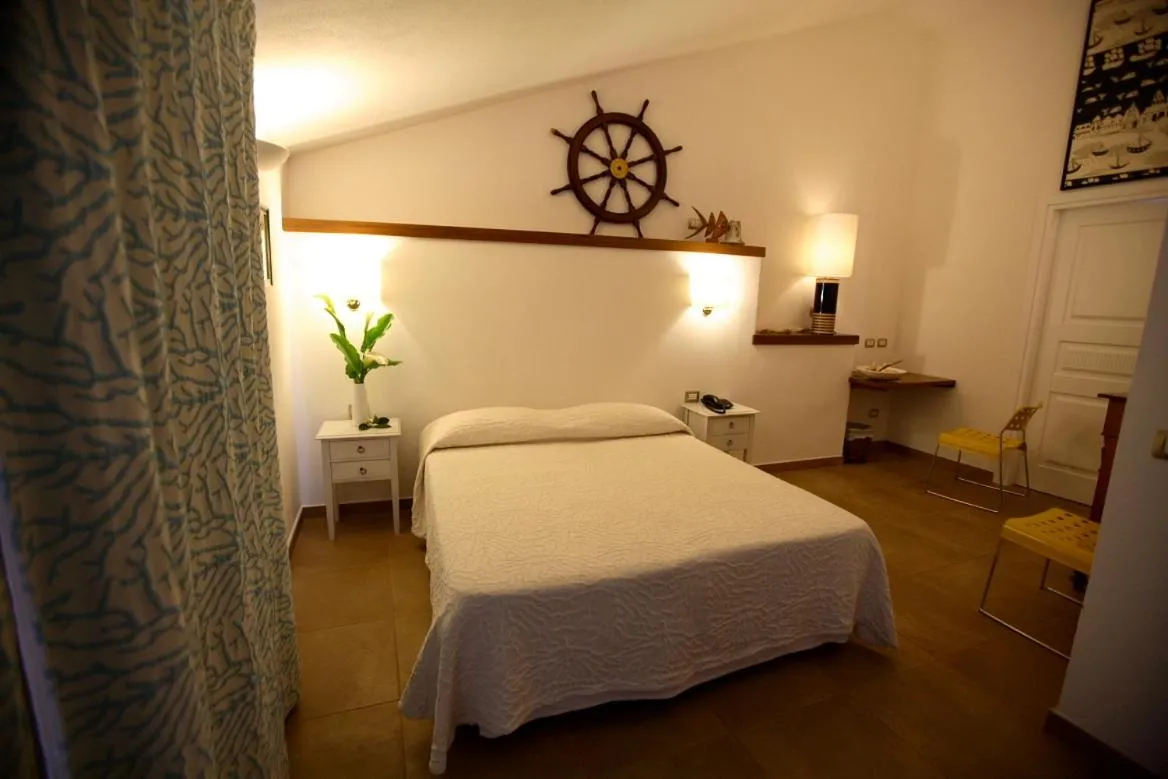 Bed in Hotel Villa Pimpina