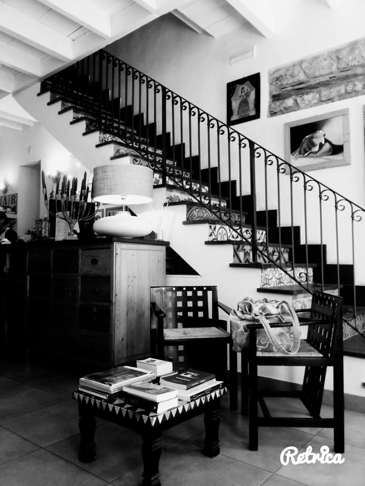 Living room in Hotel Villa Pimpina