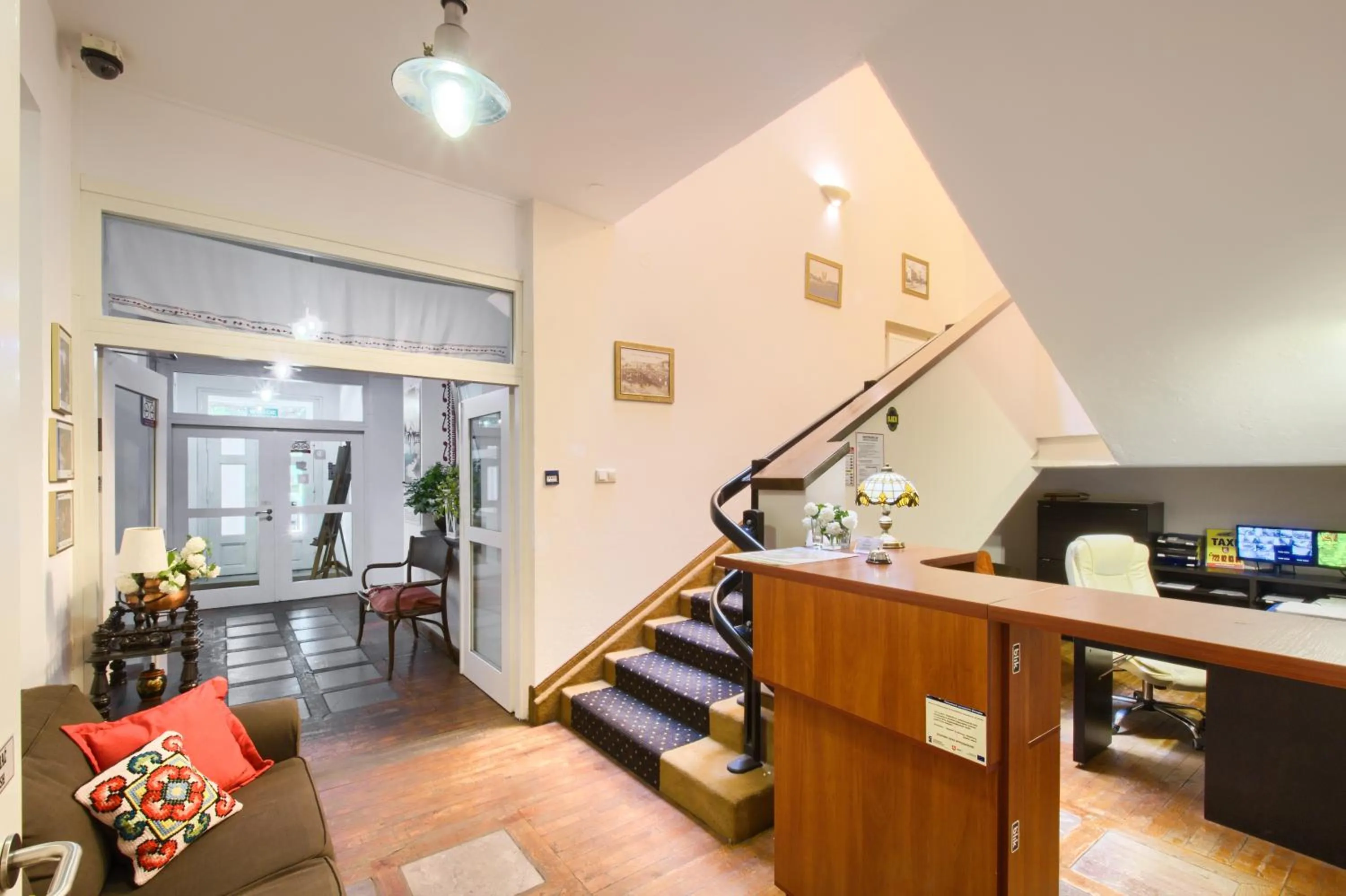 Lobby or reception in Hotel Sitarska