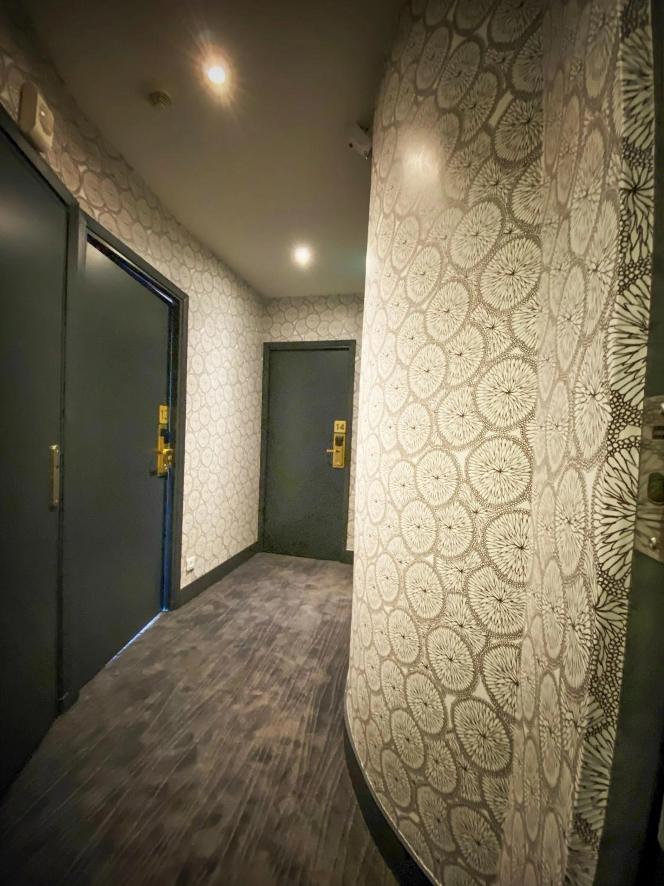 Floor plan in Hotel Molière