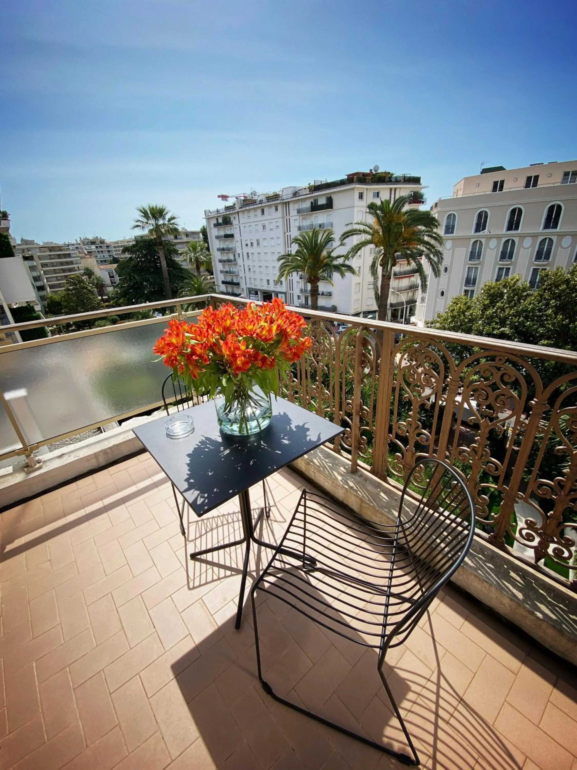 Balcony/Terrace in Hotel Molière