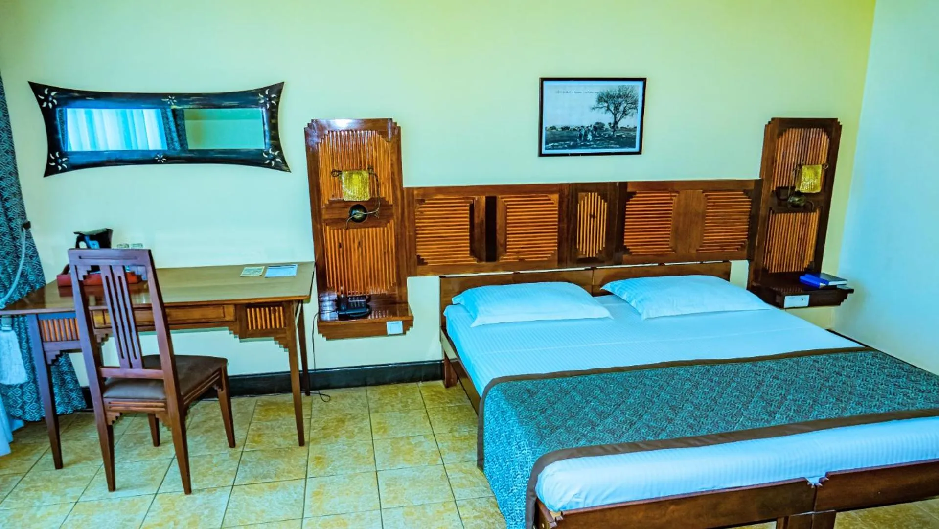 Bed in Le Grand Hôtel Diego