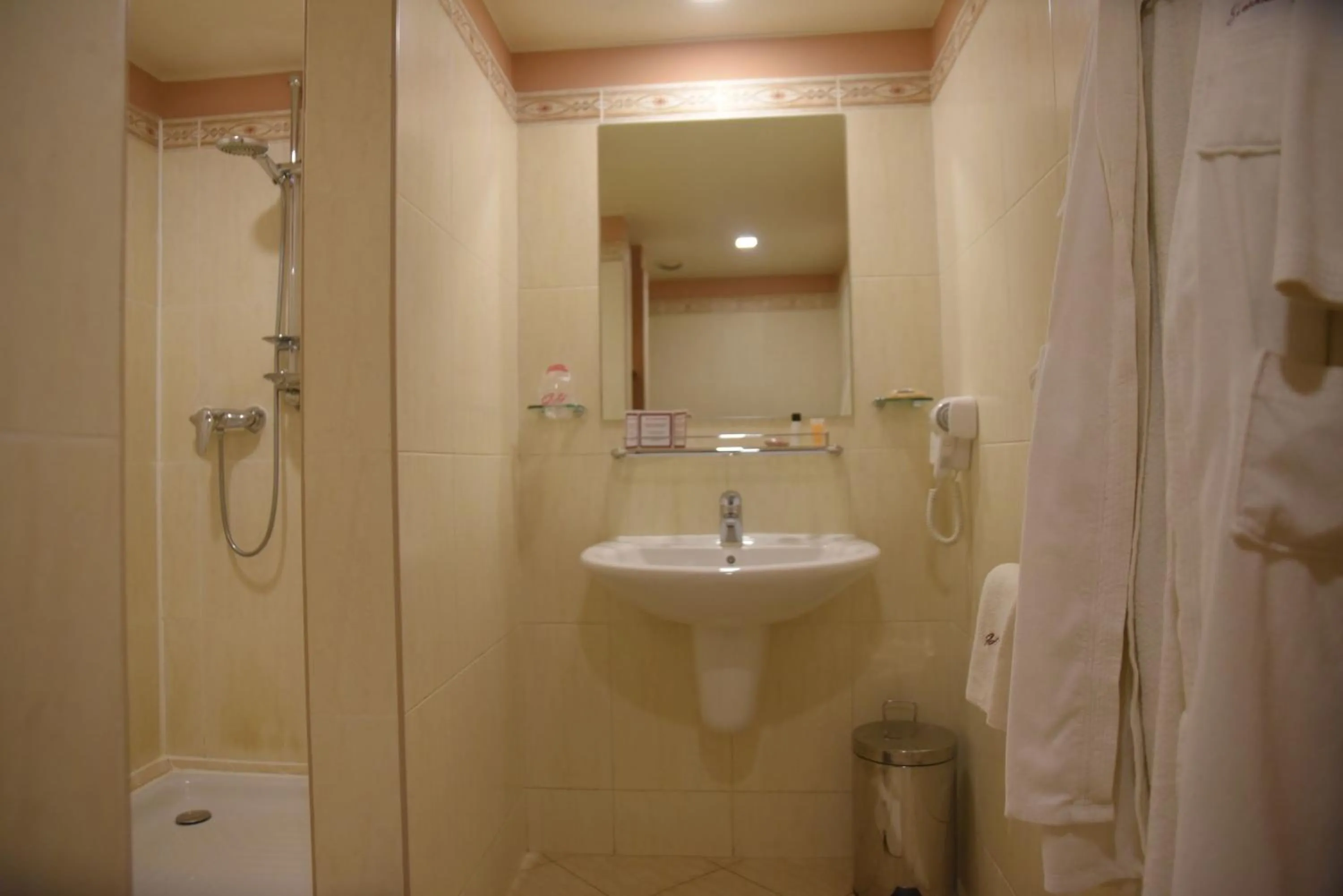 Shower in Le Grand Hôtel Diego