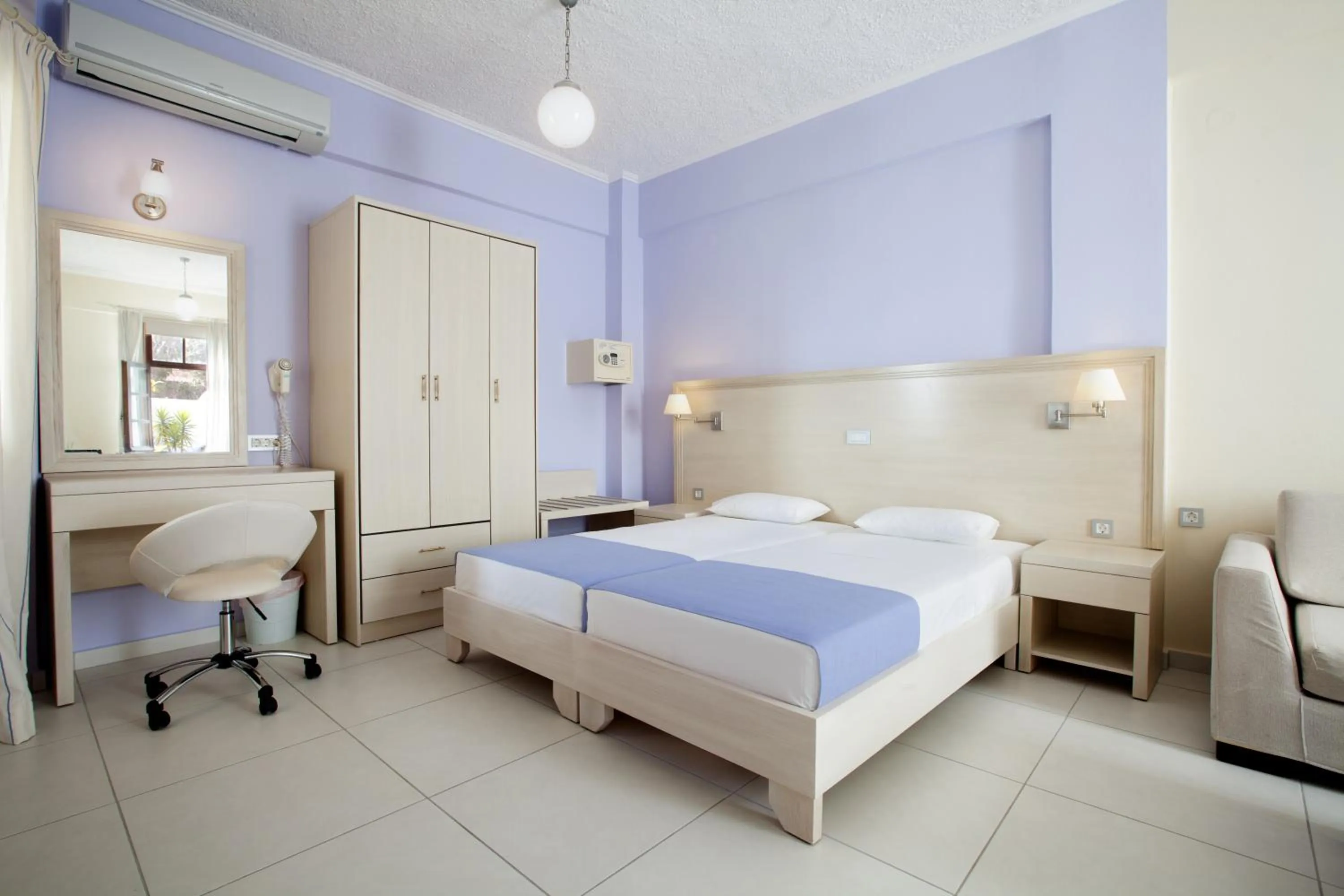 Bedroom, Bed in Giorgi's Blue Apartments