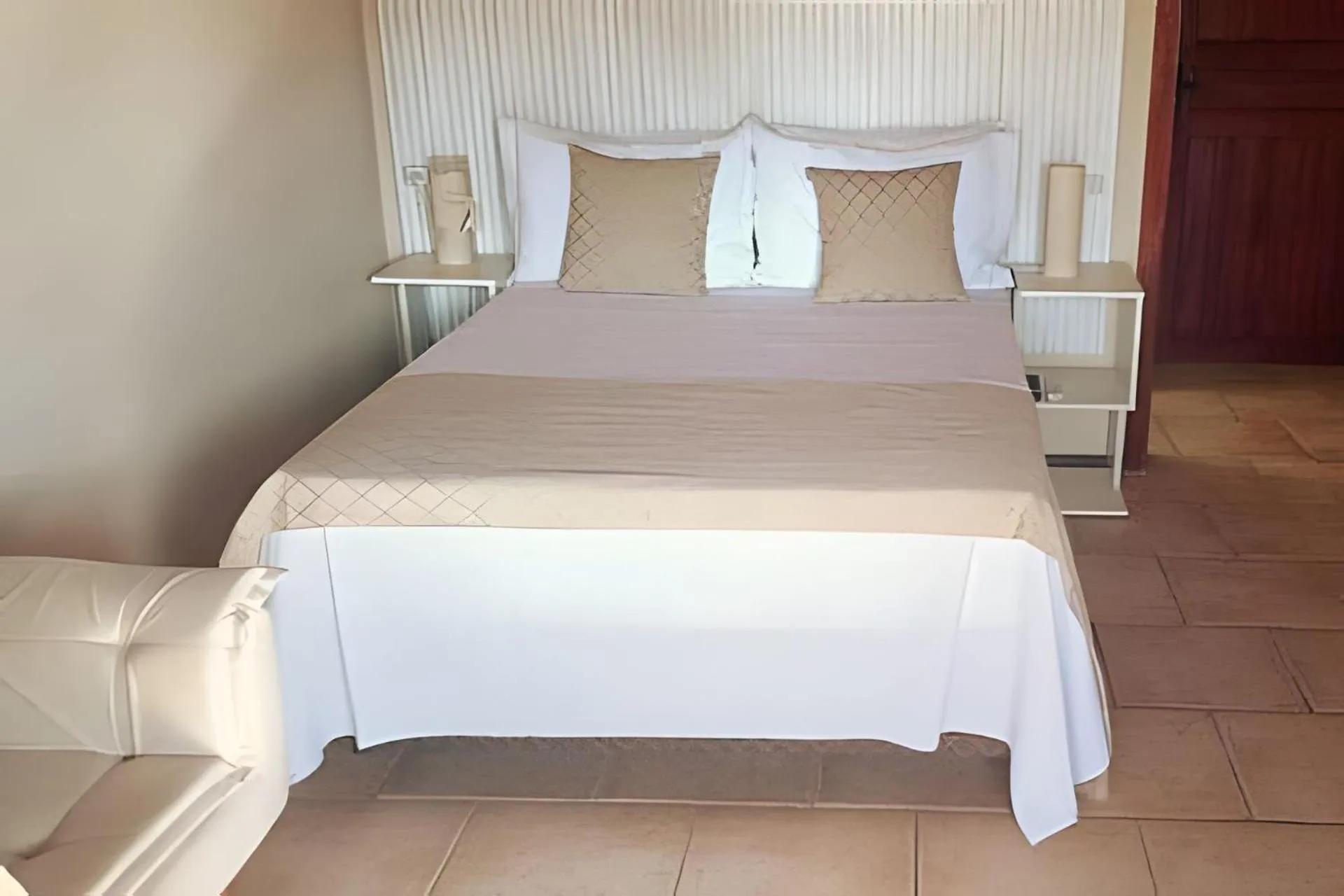 Bedroom, Bed in Pousada Estrela Mares