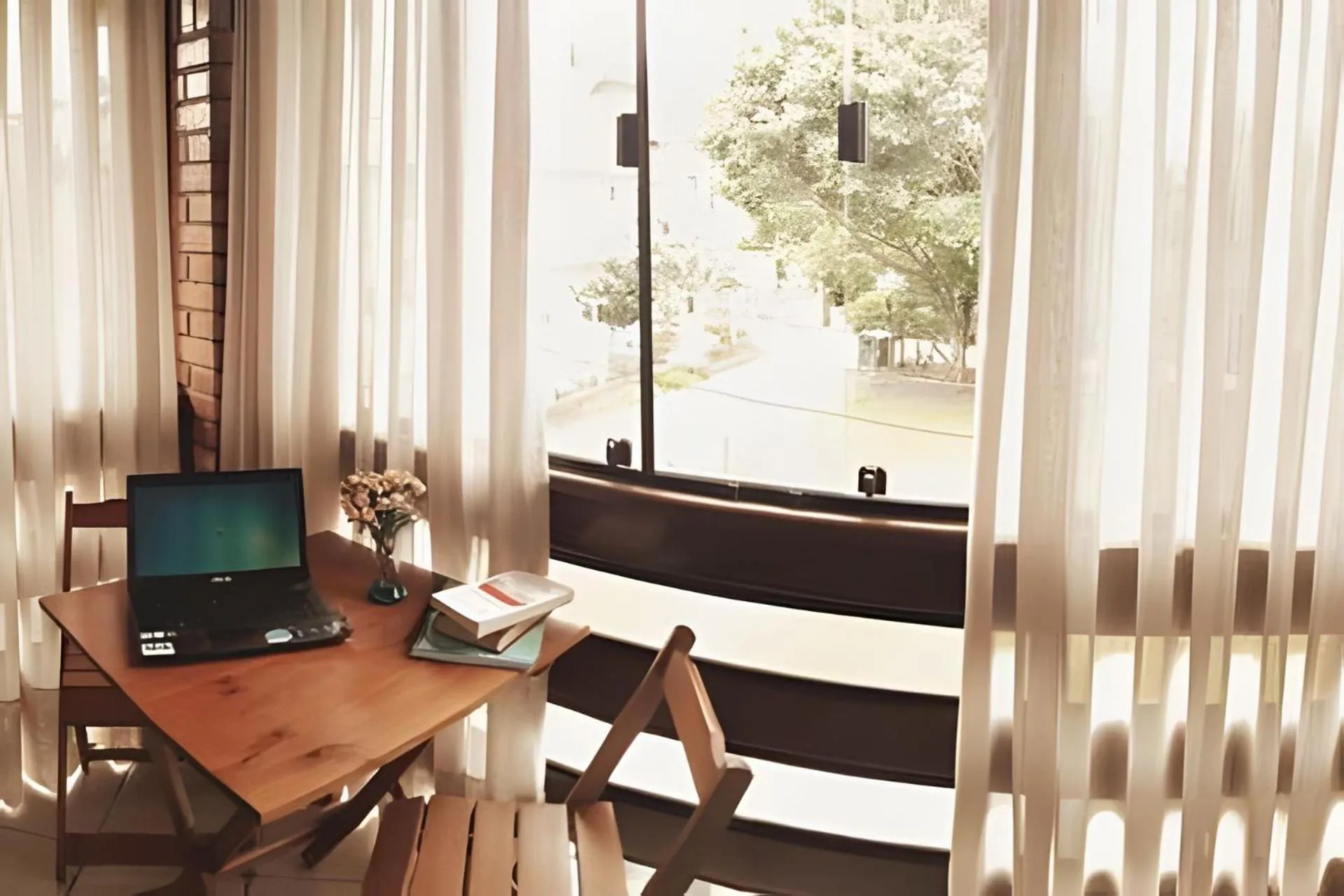 Balcony/Terrace in Pousada Estrela Mares