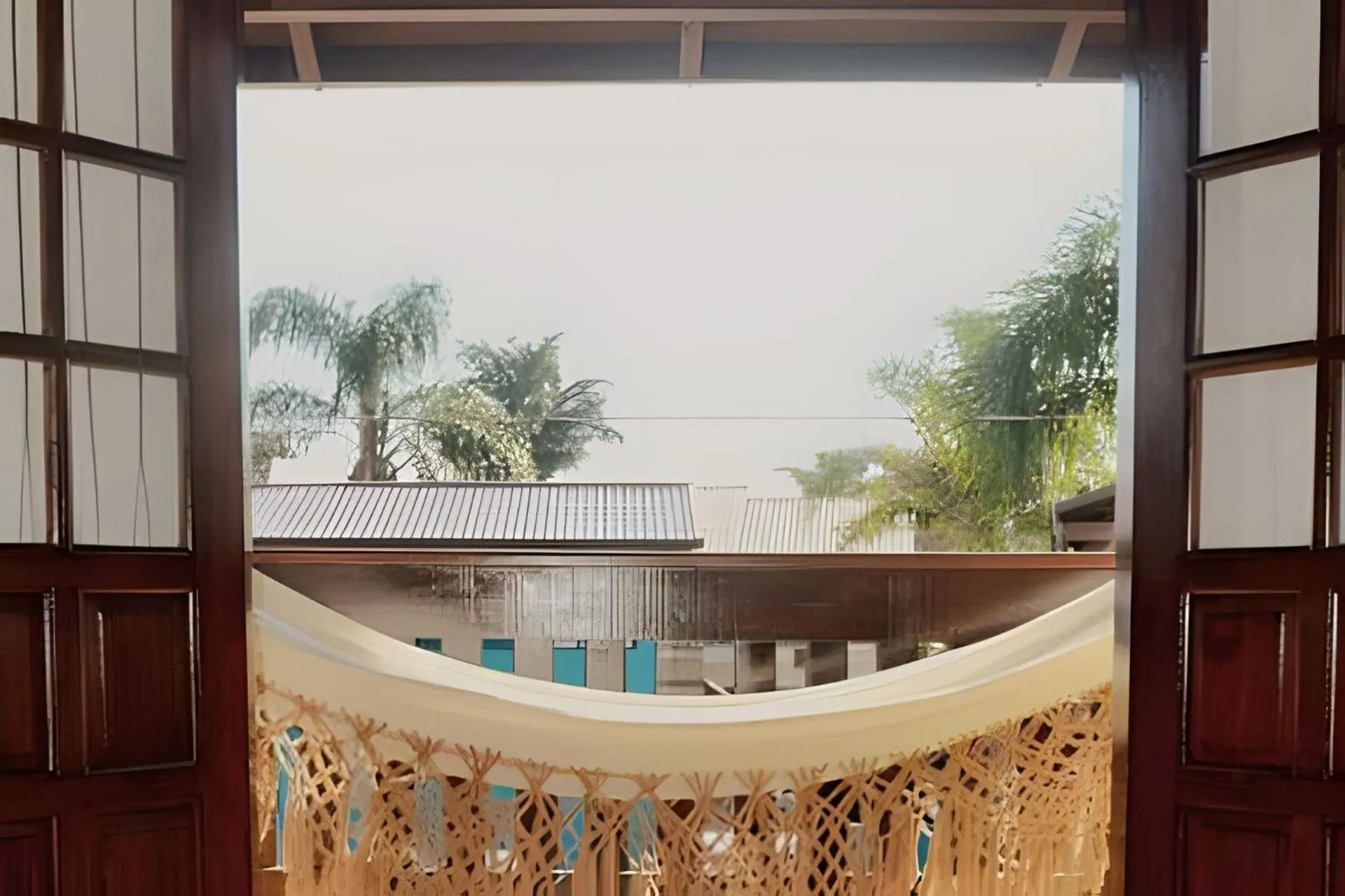 Balcony/Terrace in Pousada Estrela Mares