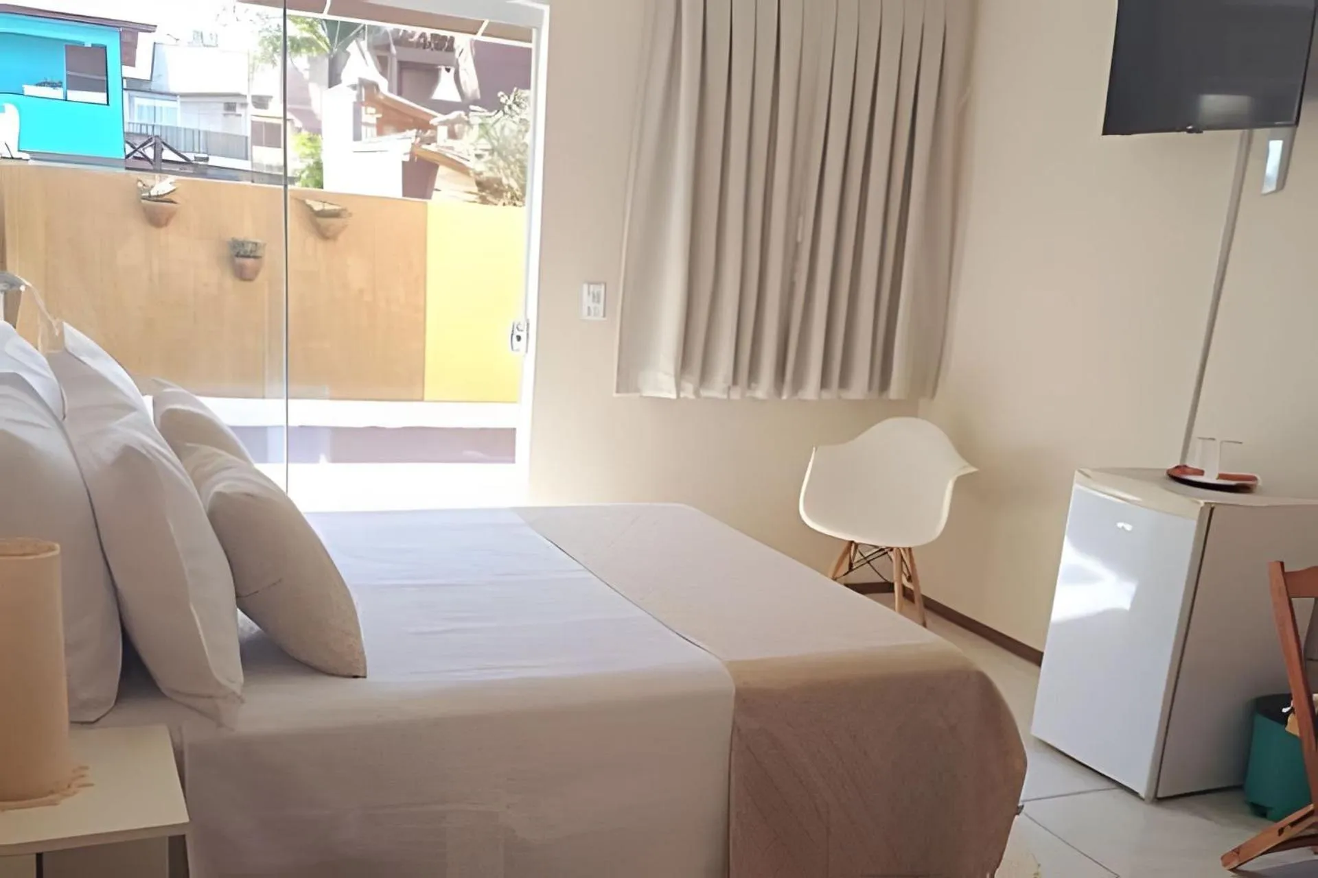 Bedroom, Bed in Pousada Estrela Mares