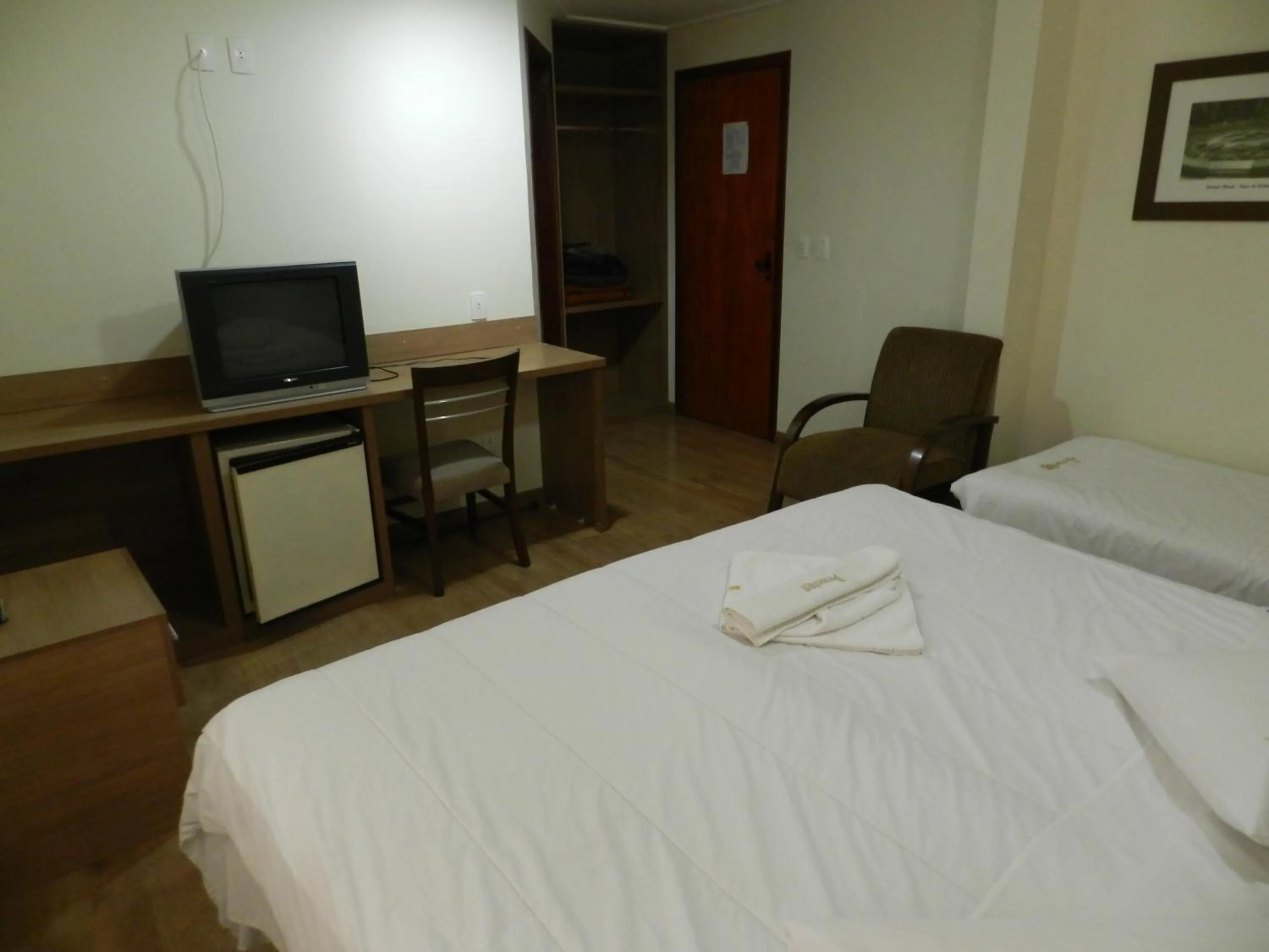 Bed in Príncipe Hotel