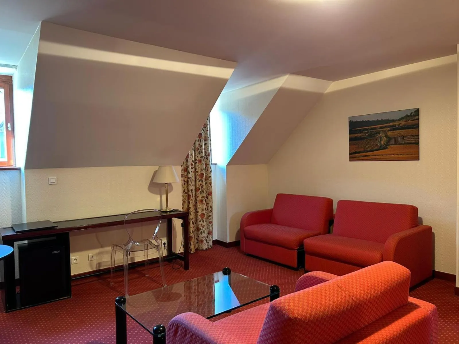 Bedroom in Hostellerie St Vincent