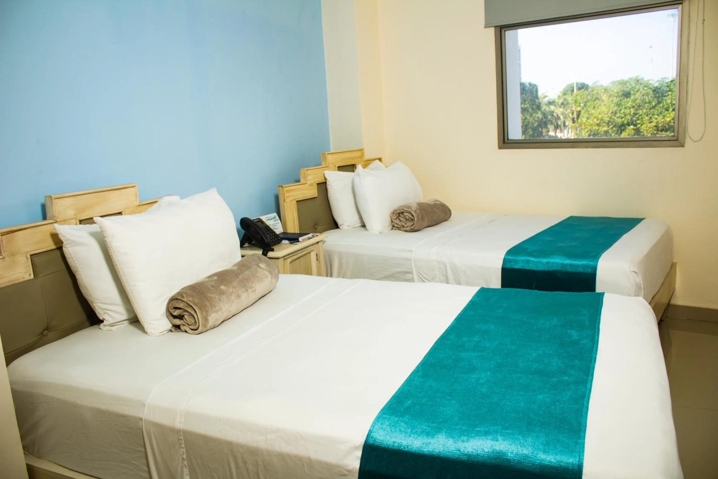 Bedroom, Bed in Hotel Med Barranquilla Centro