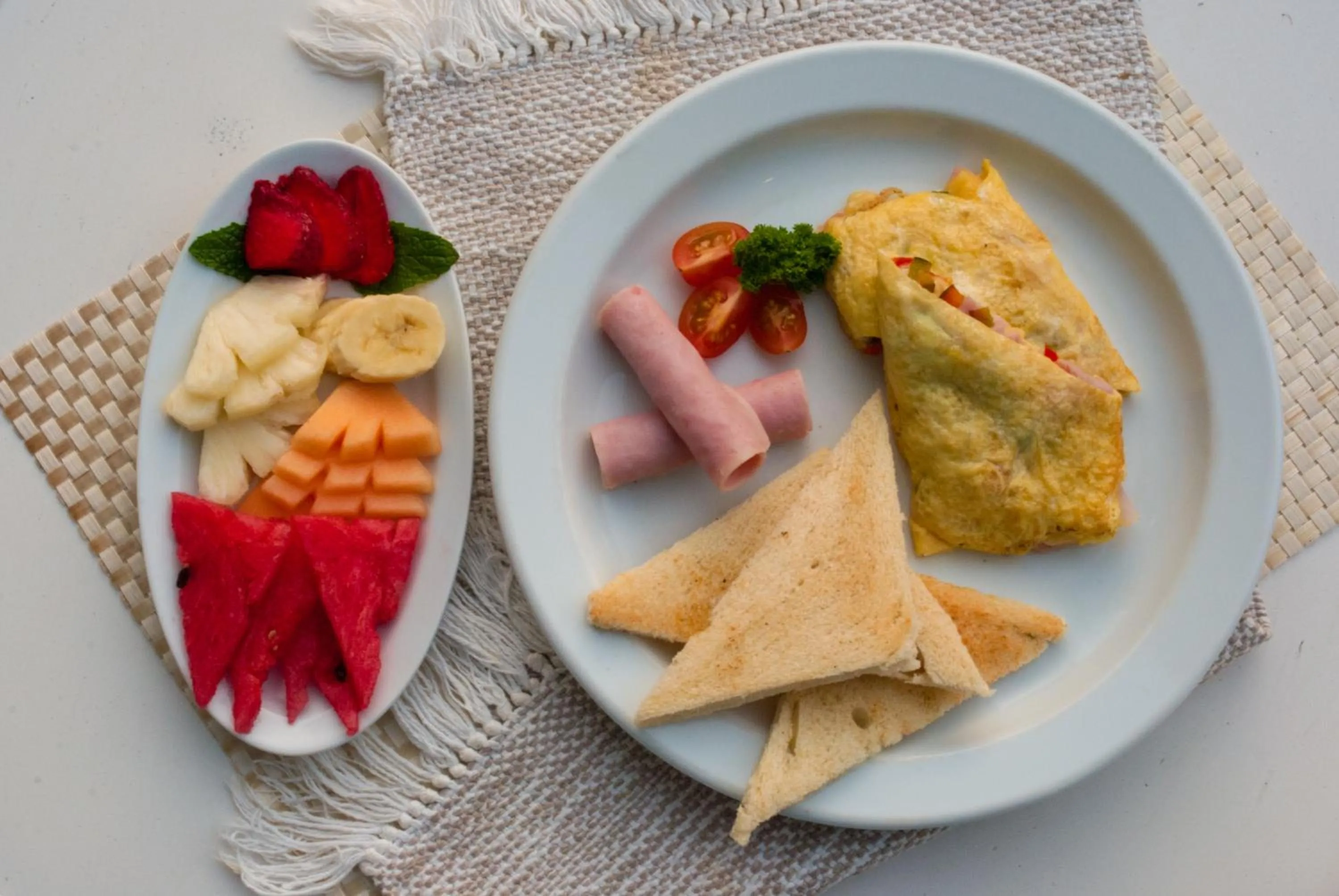 Breakfast in Hesperia WTC Valencia