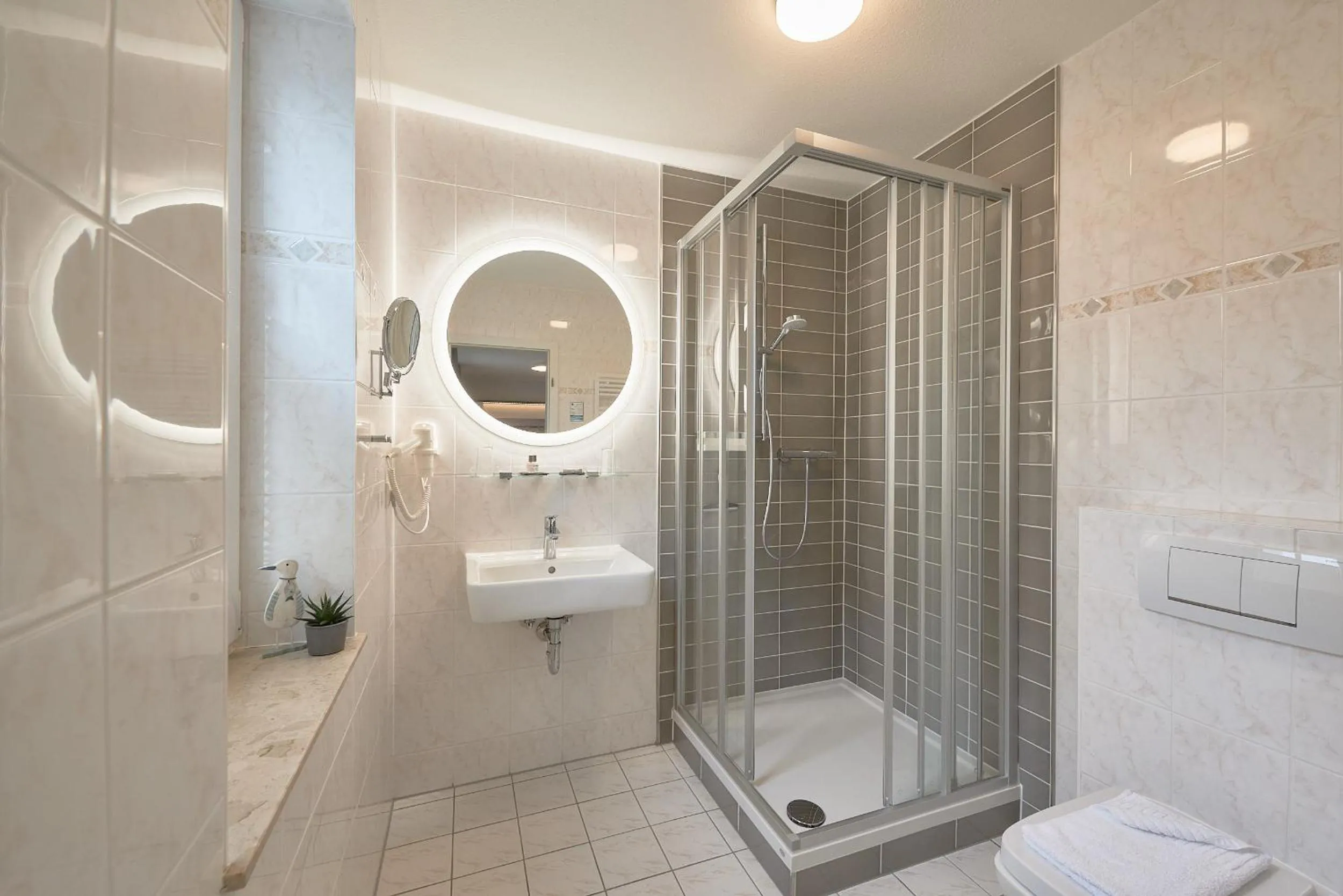 Bathroom in Hotel Glückauf 1908