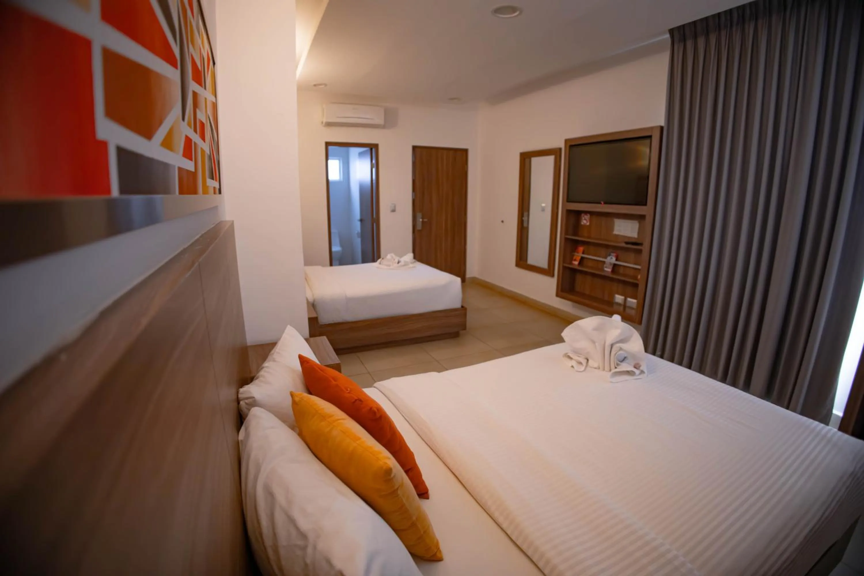 Bed in Hotel Villa Express Durango