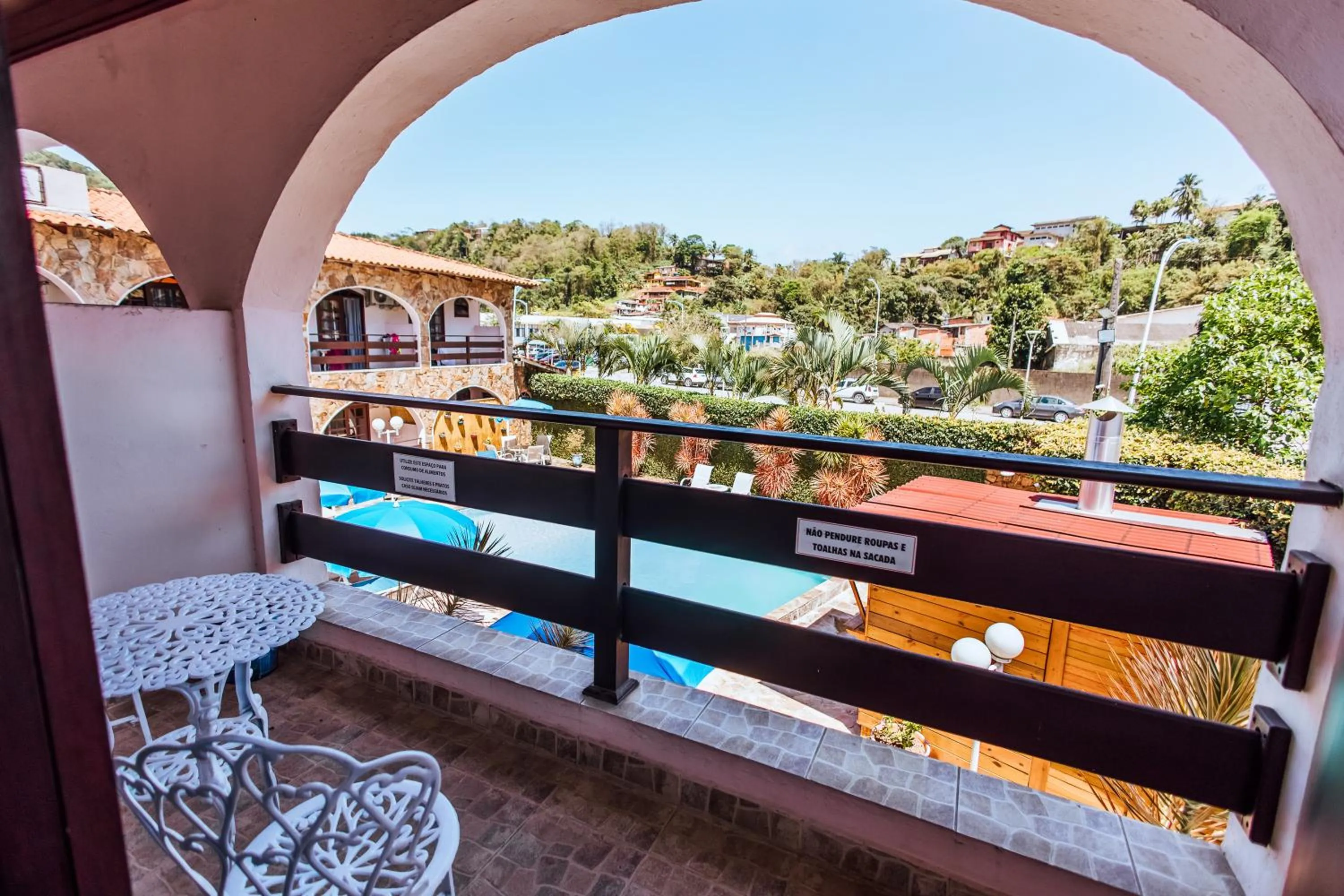 View (from property/room) in VELINN Pousada Casa de Pedra Ilhabela