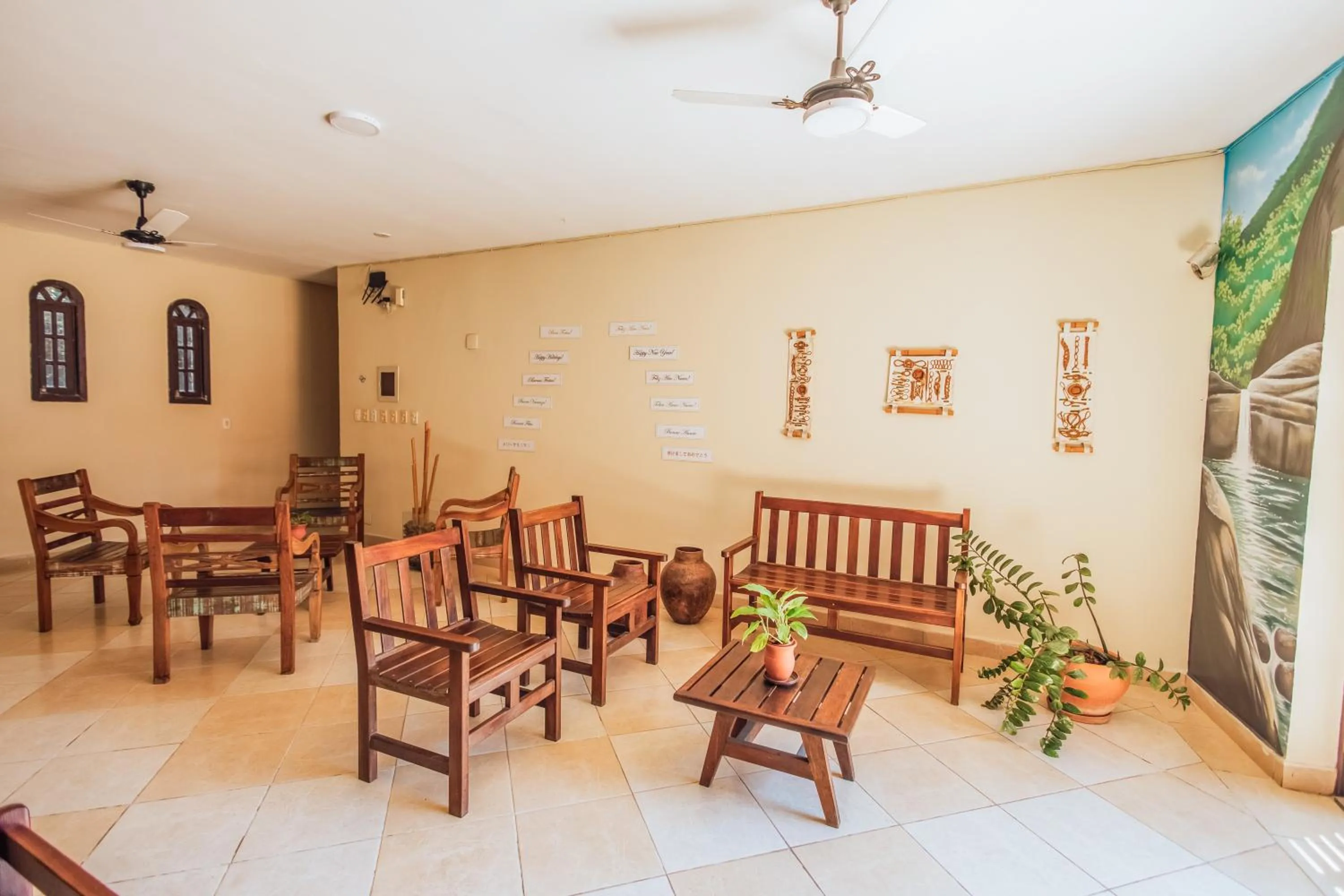 Seating area in VELINN Pousada Casa de Pedra Ilhabela