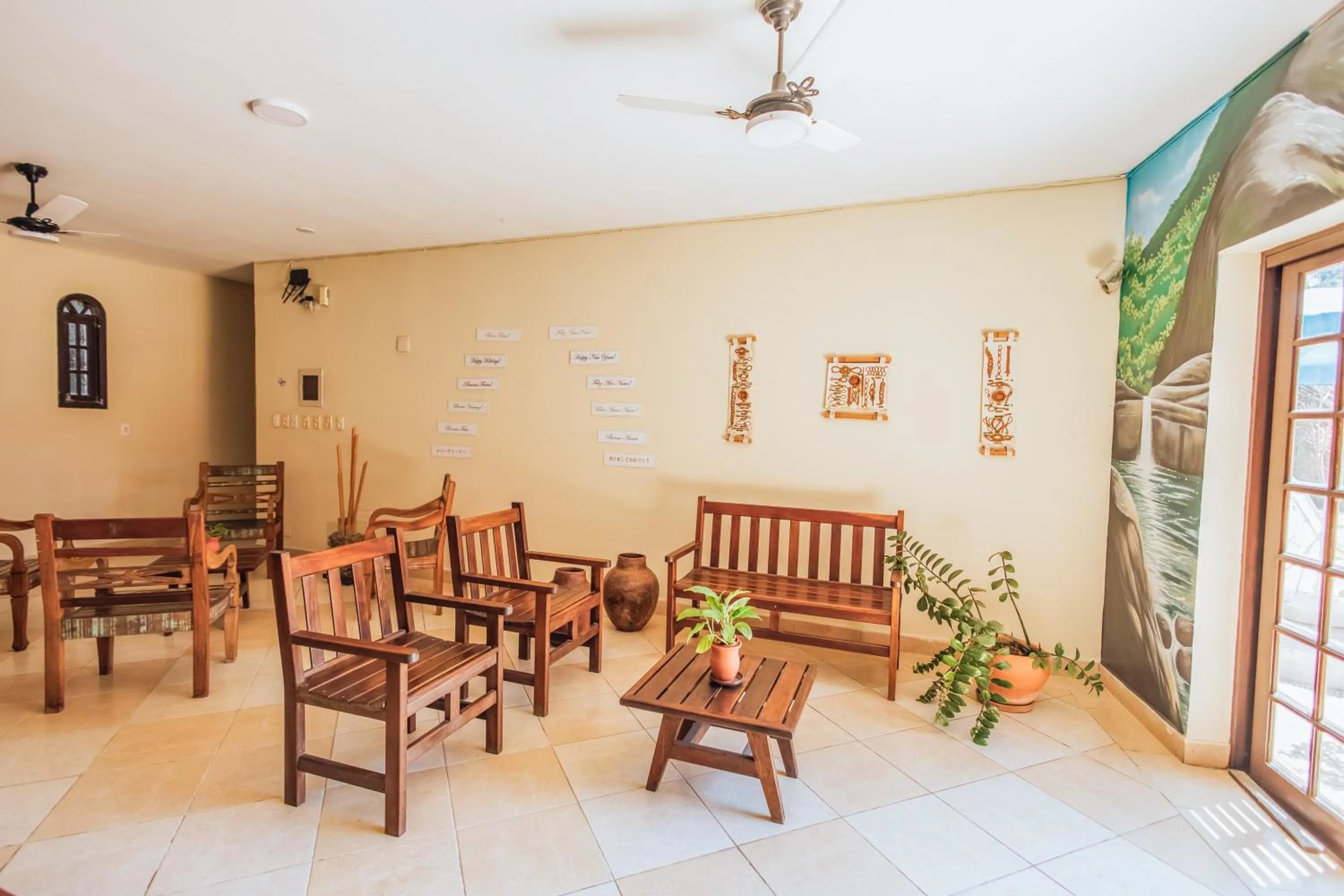 Seating area in VELINN Pousada Casa de Pedra Ilhabela