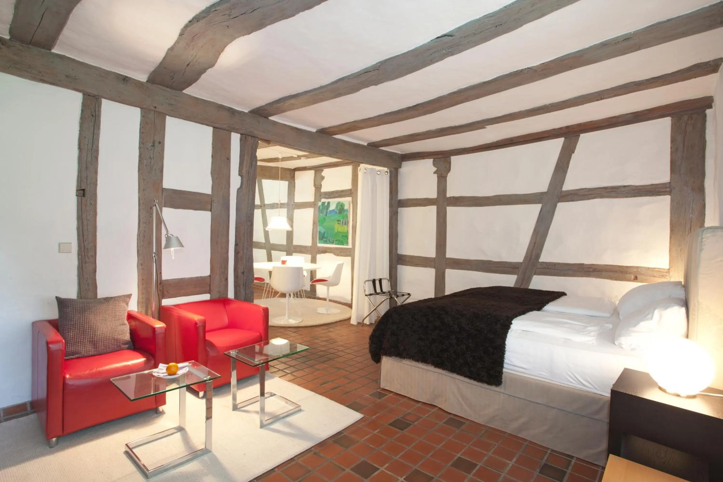 Bed in Mühle am Schlossberg