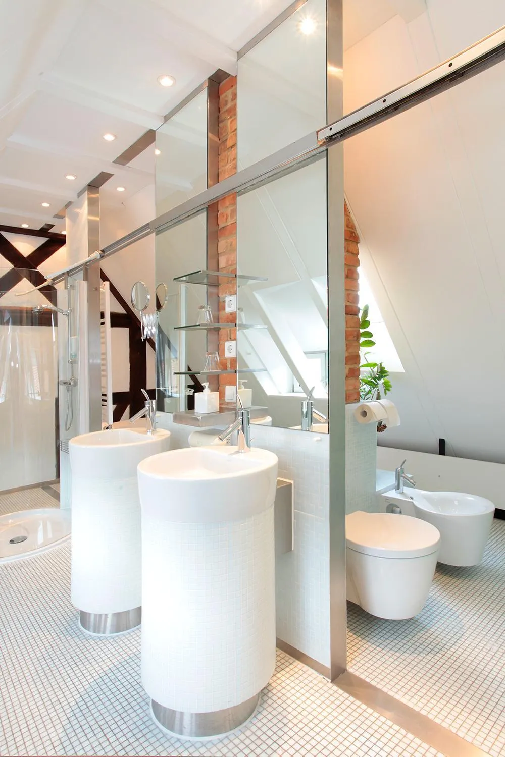 Shower in Mühle am Schlossberg