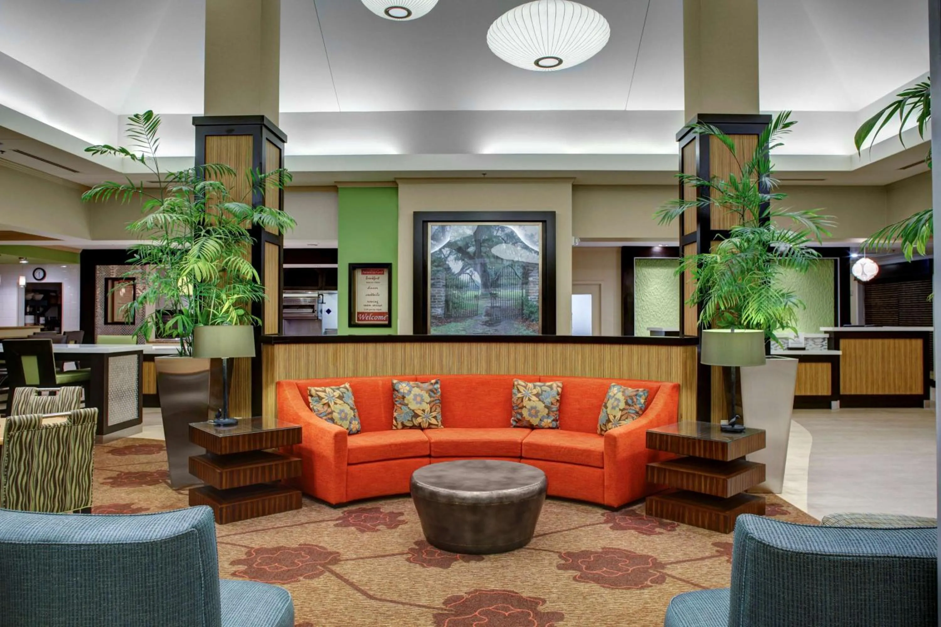 Lobby or reception in Hilton Garden Inn Atlanta North/Alpharetta