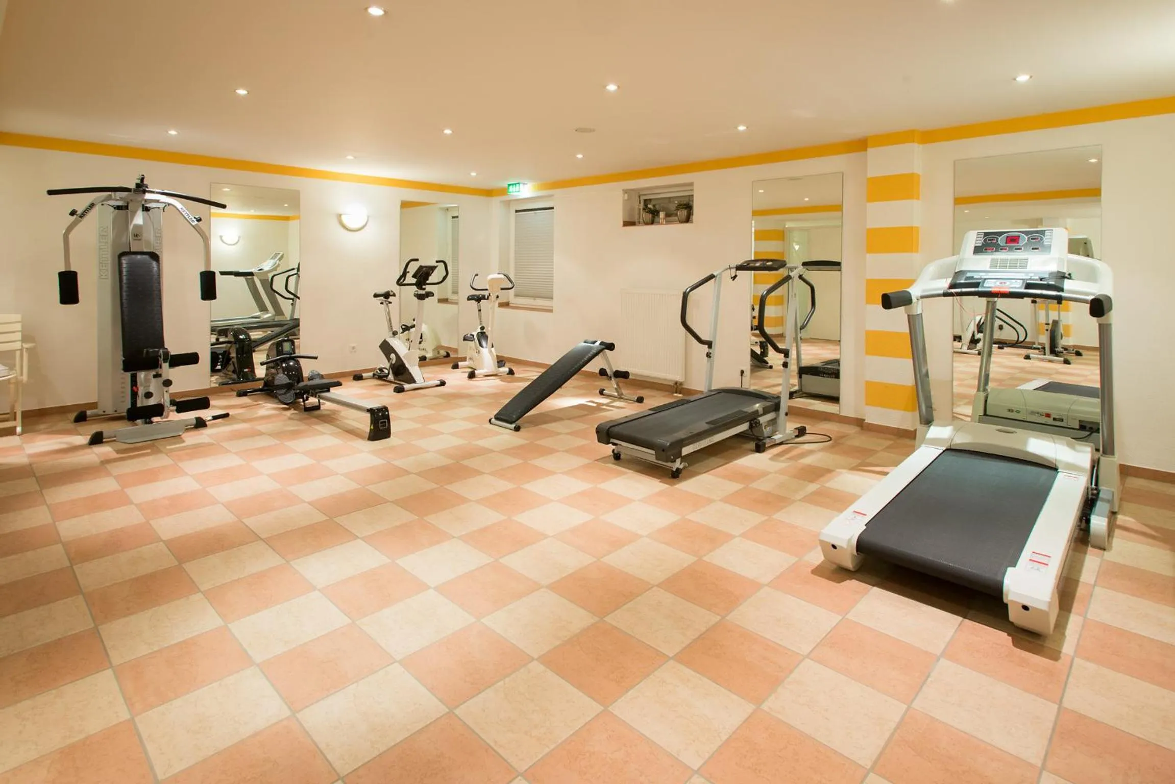Fitness centre/facilities in Hotel Residenz