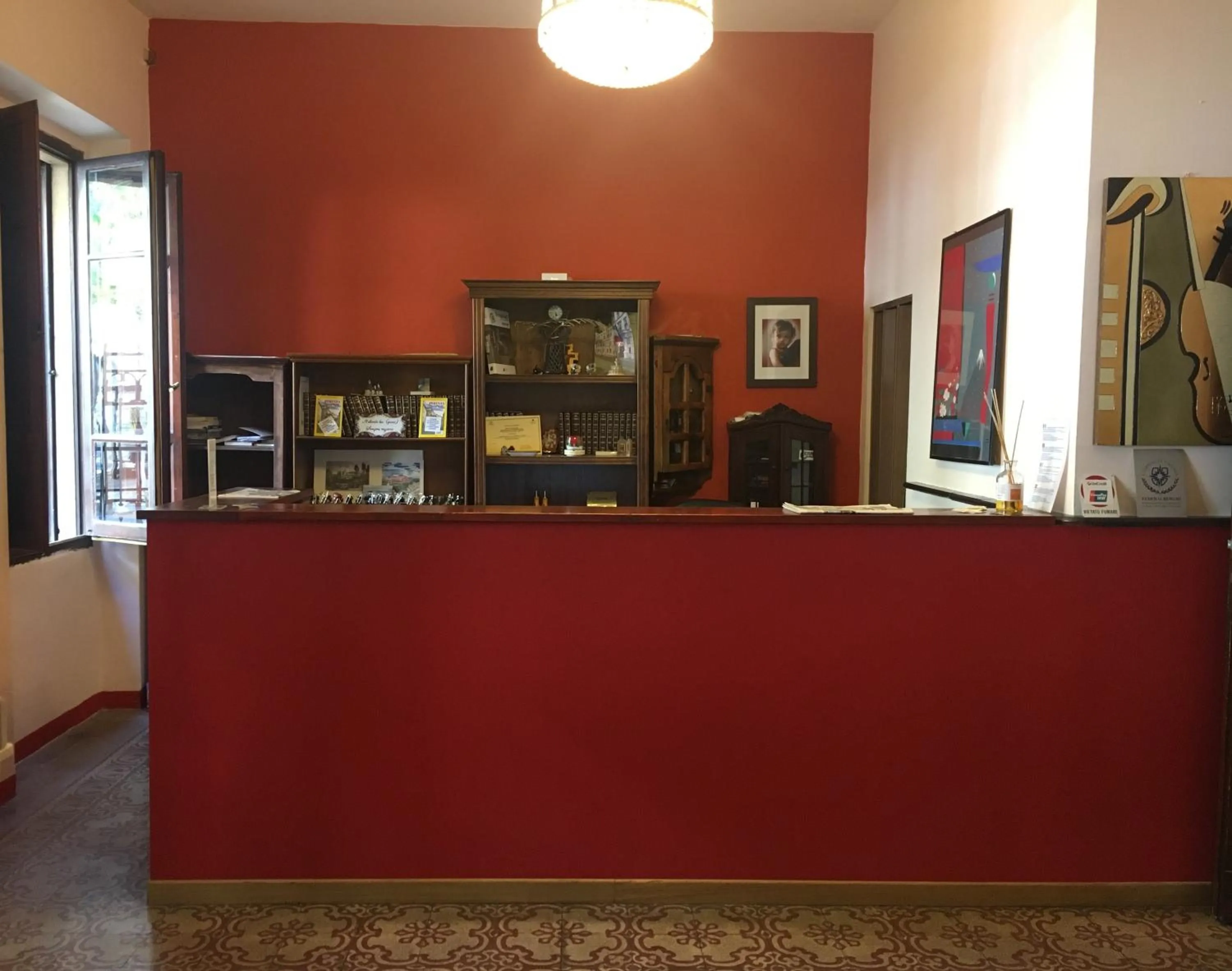 Lobby or reception in Hotel Europa