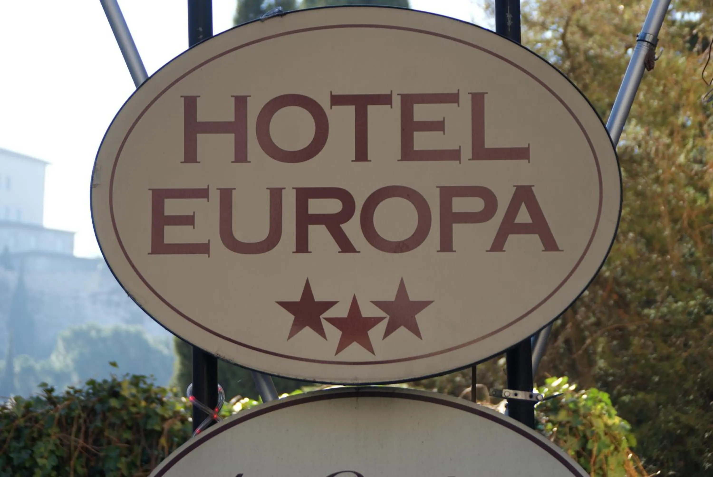 Decorative detail in Hotel Europa