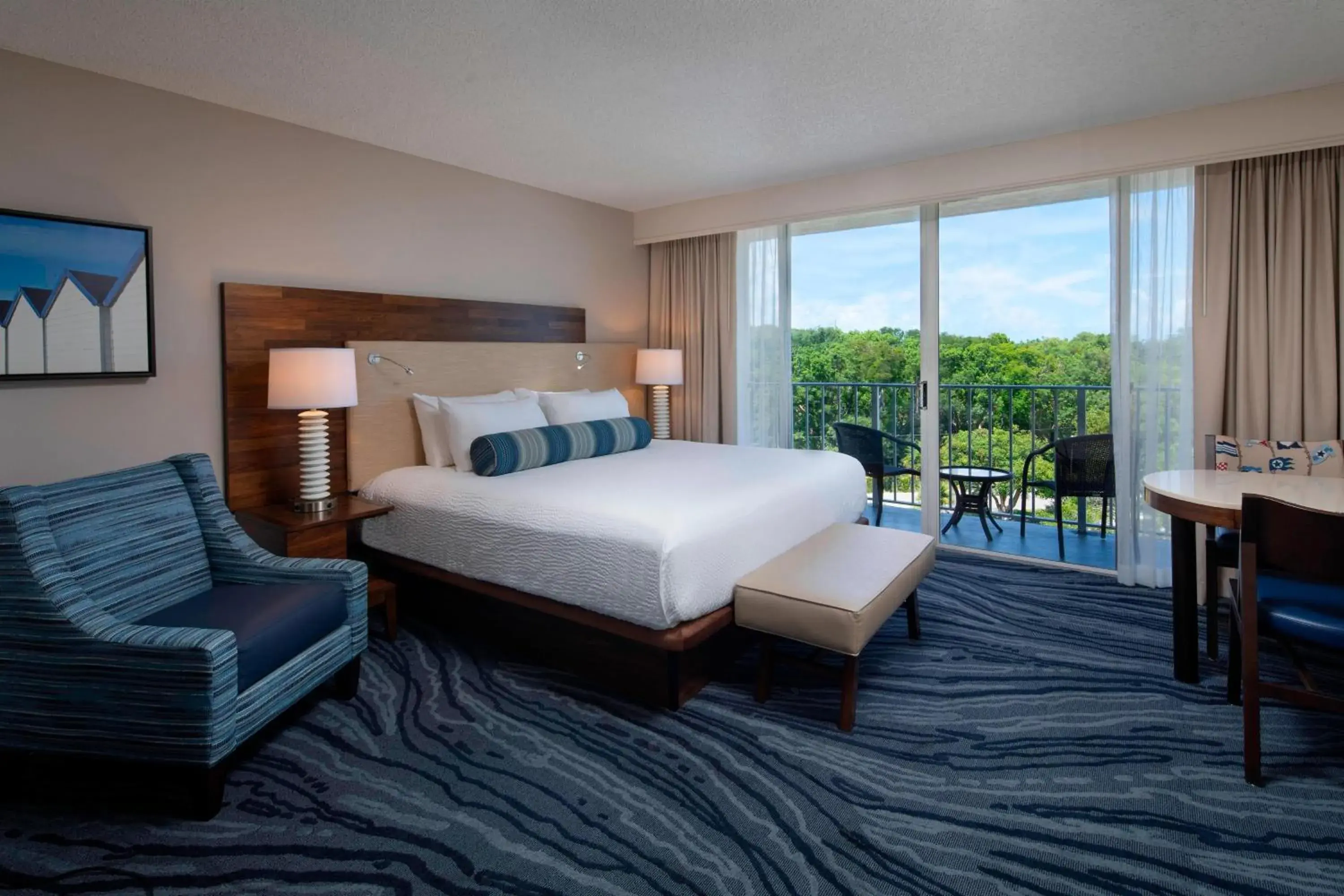 Bedroom, Bed in Courtyard by Marriott Key Largo Bedroom, Bed in Courtyard by Marriott Key Largo