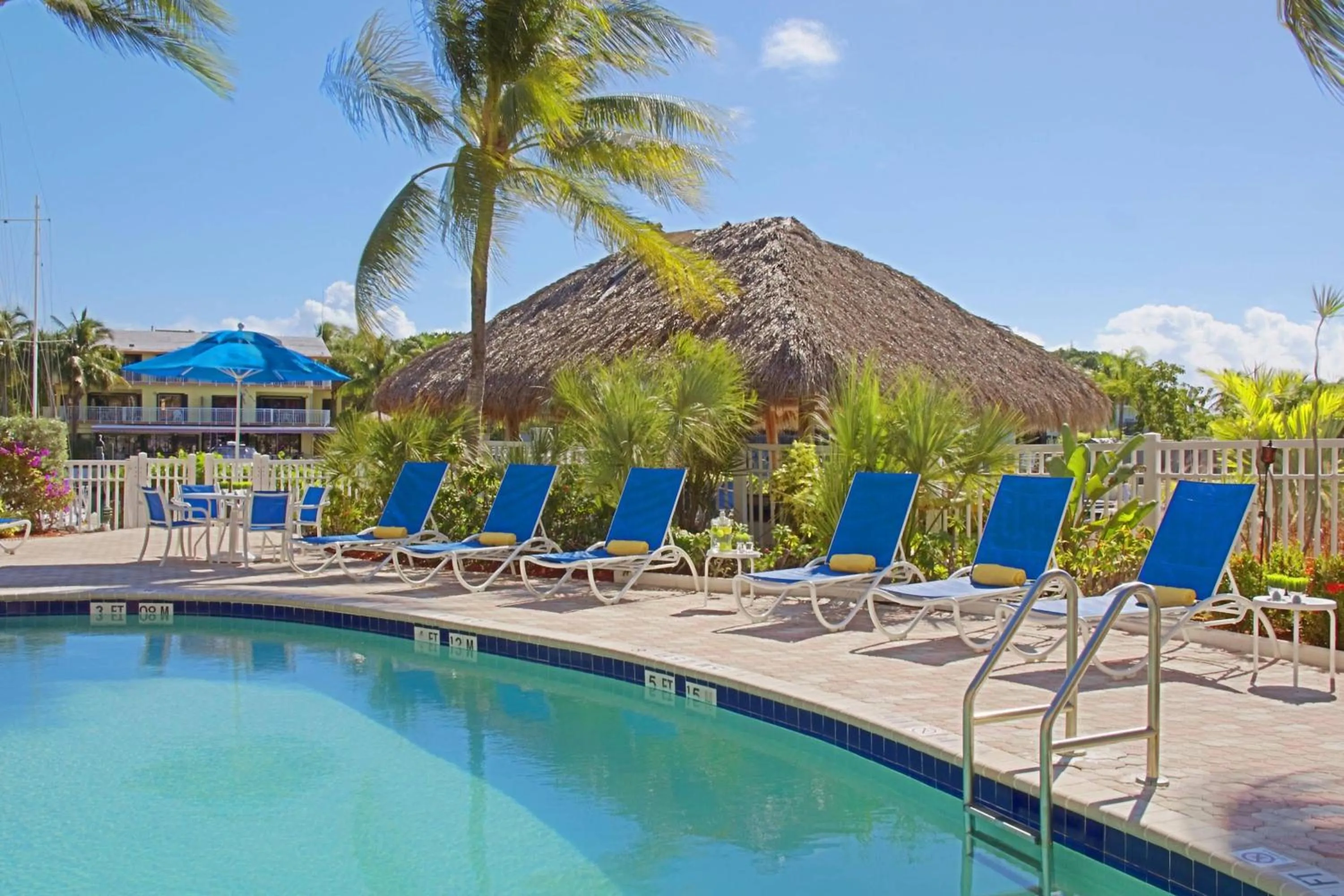 Swimming pool in Courtyard by Marriott Key Largo
