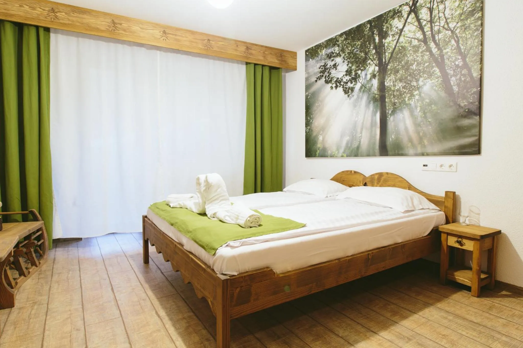 Bed in Hotel Superski