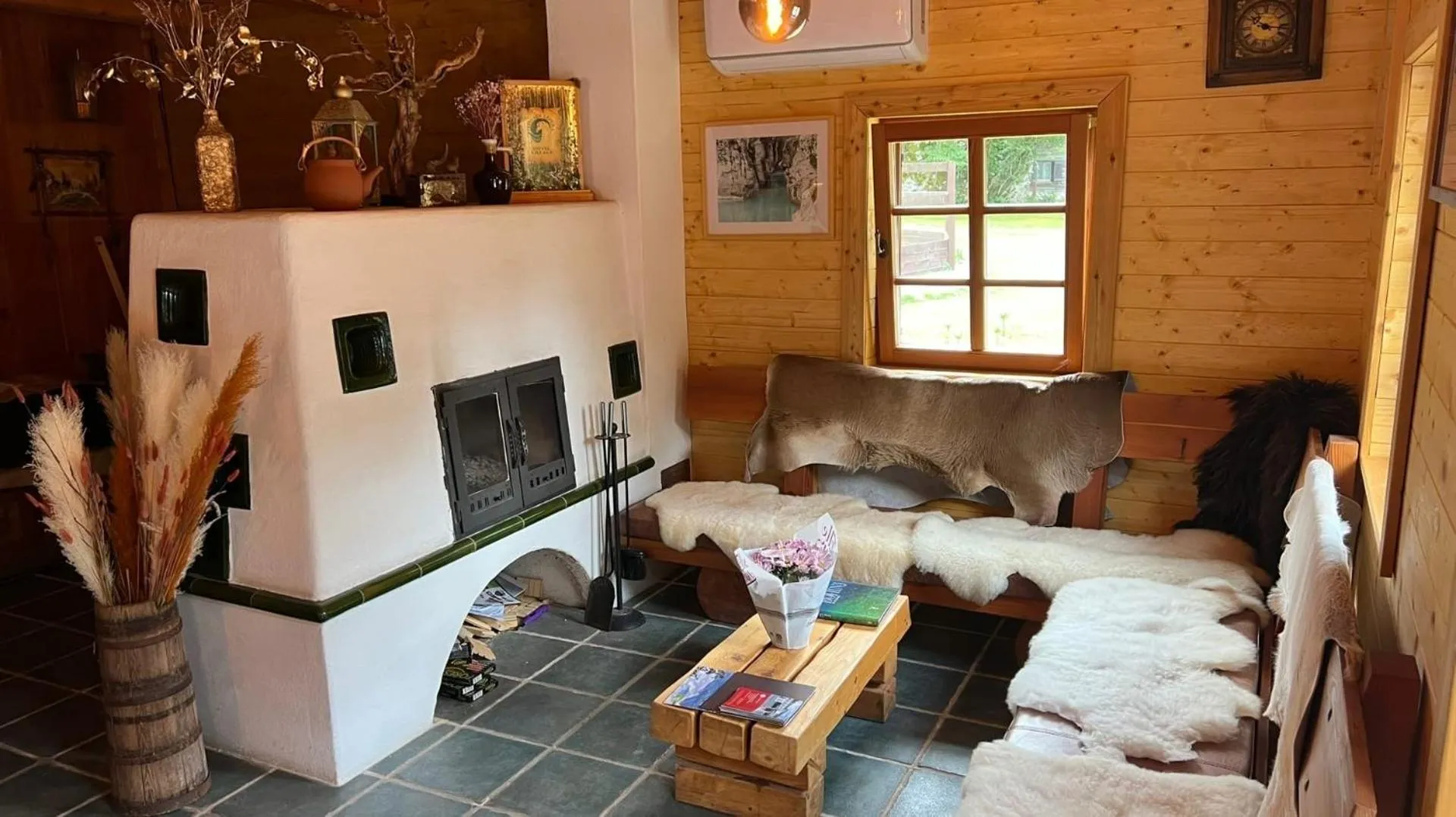 Lobby or reception in Pristava Lepena Village