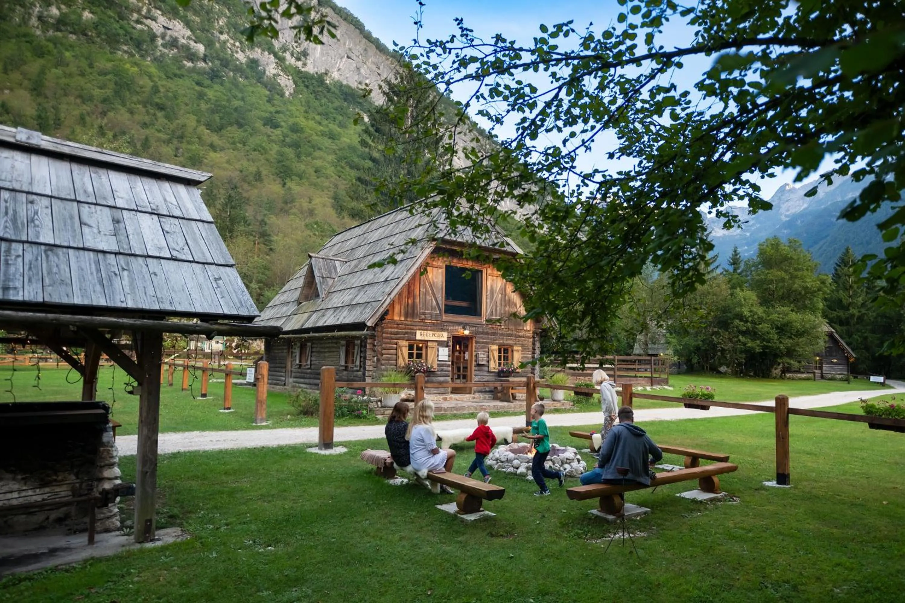 Pristava Lepena Village