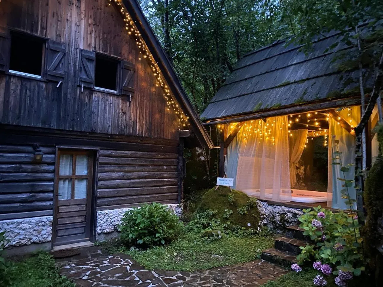 Hot Tub in Pristava Lepena Village
