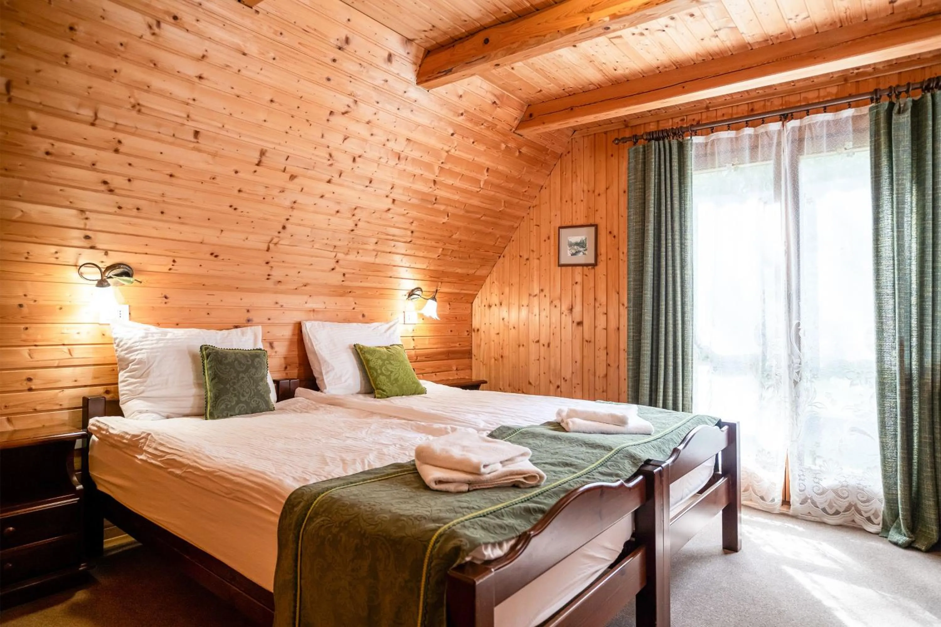 Bed in Pristava Lepena Village