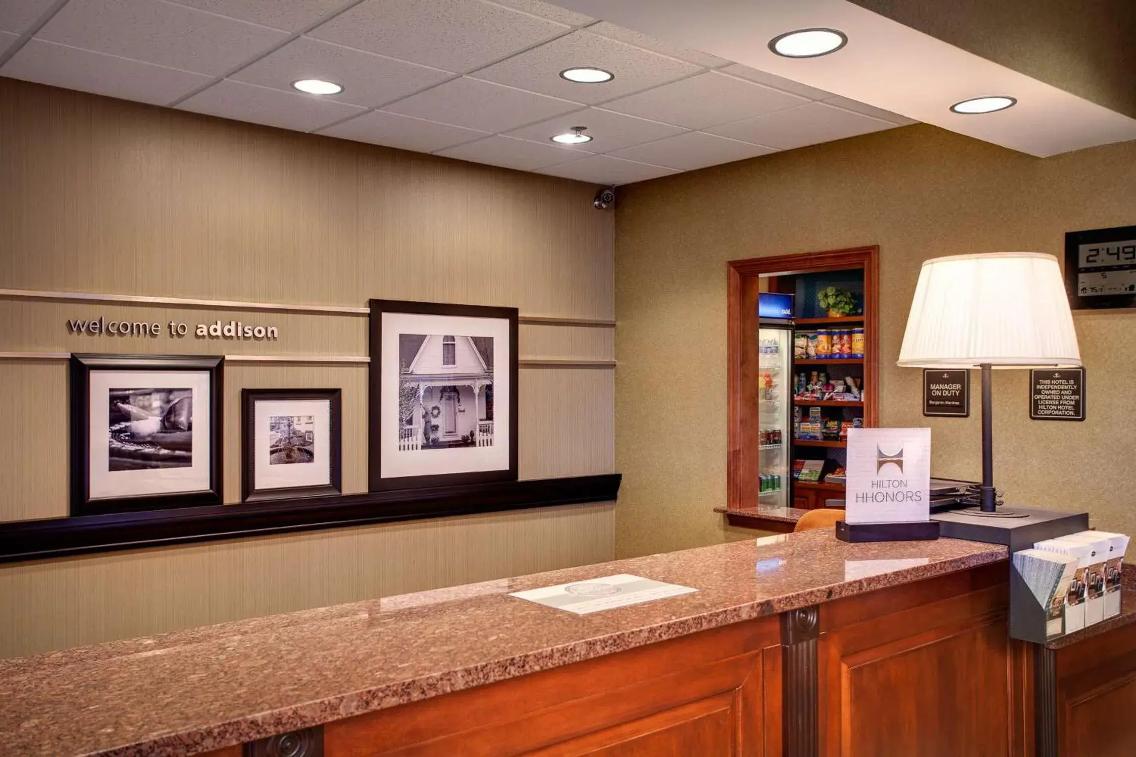 Lobby or reception in Hampton Inn & Suites Addison Lobby or reception in Hampton Inn & Suites Addison