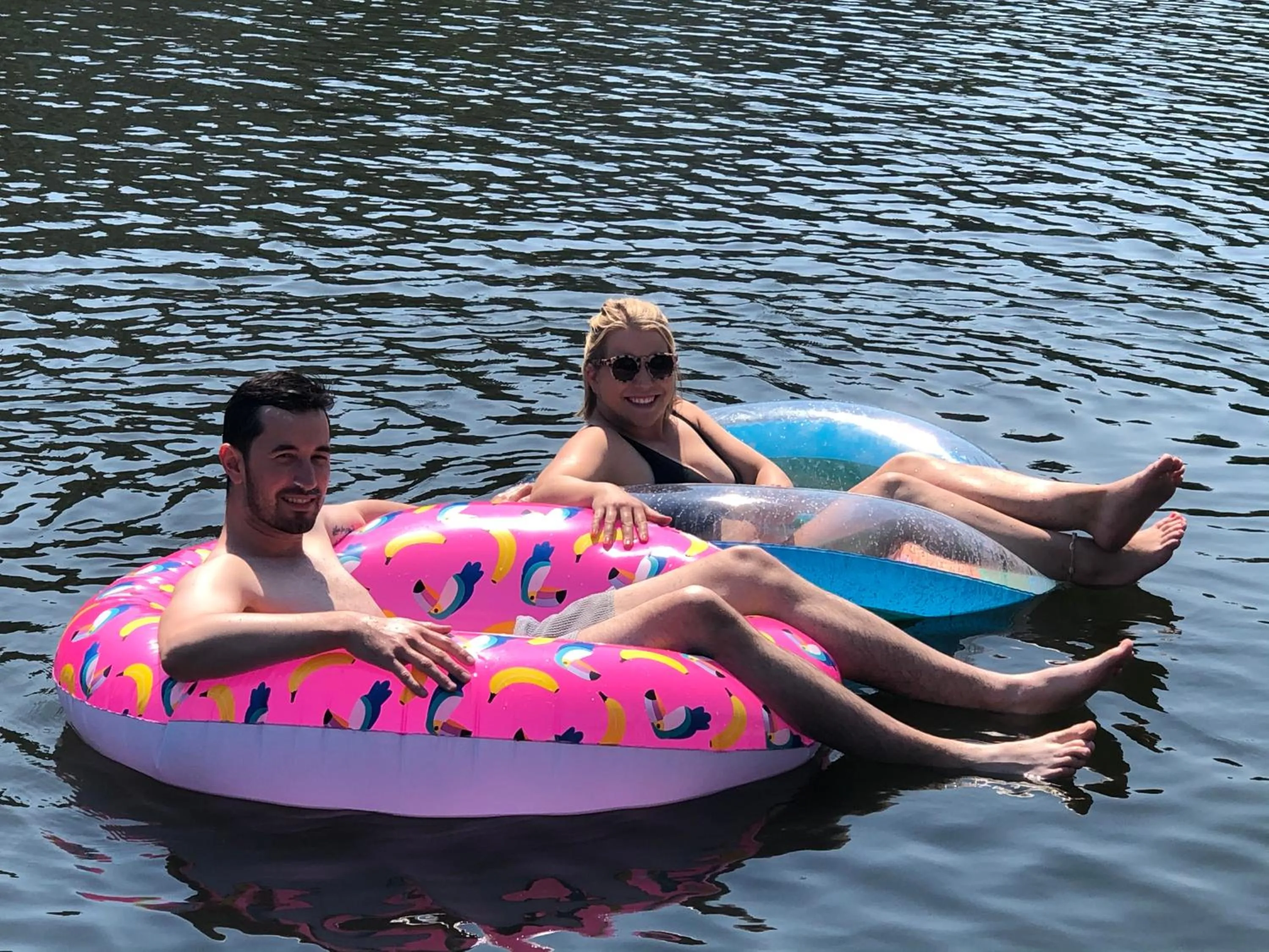 Romantic room in a houseboat