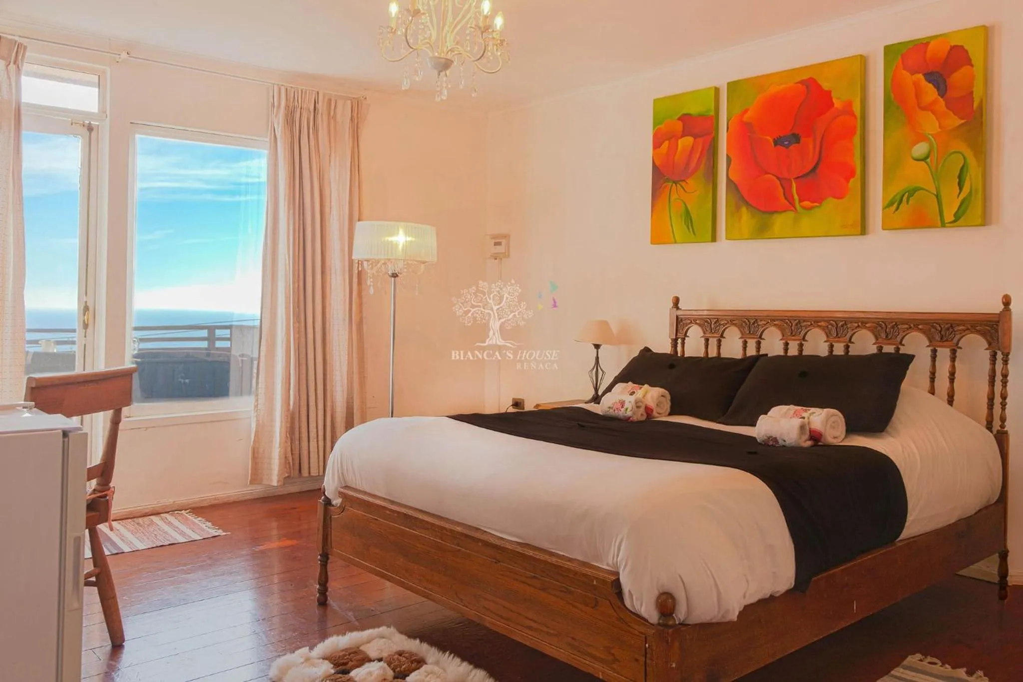 Bed in Hotel Bianca Boutique