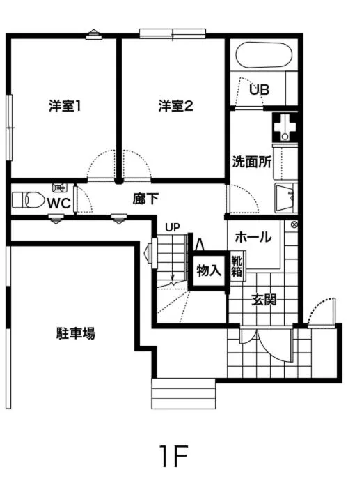 Floor plan in The Pool Resort Villa ICHIGOICHIE