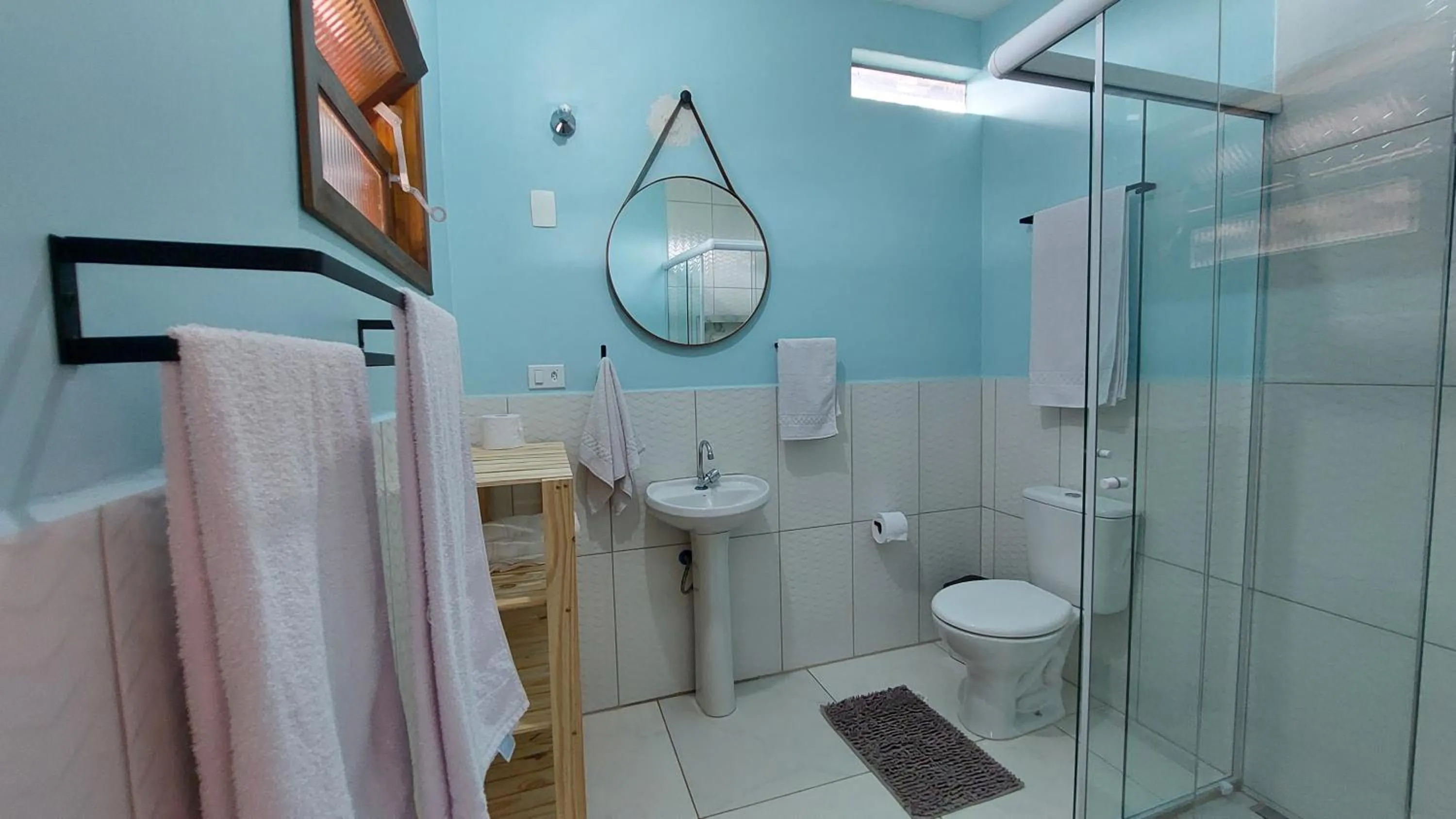 Shower in Pousada Sol do Araçá