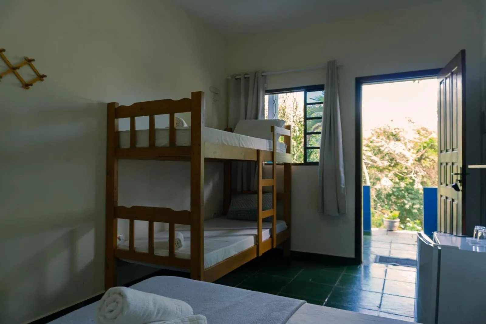 Bed in Pousada Sol do Araçá