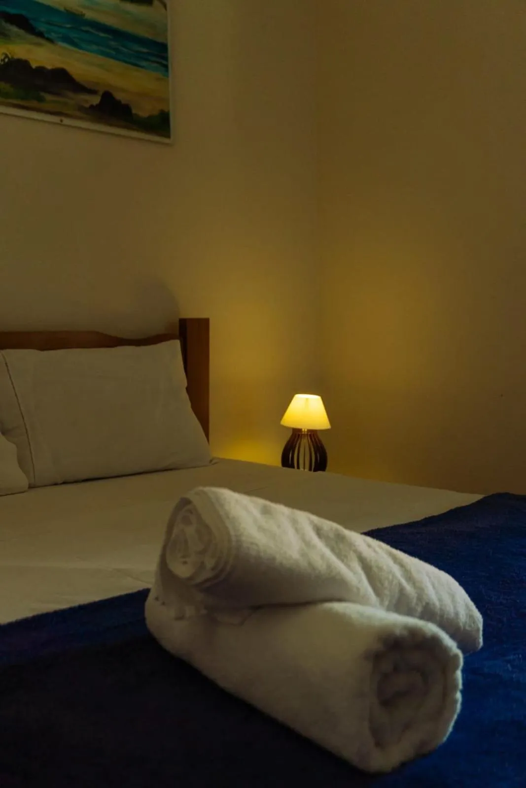 Bed in Pousada Sol do Araçá