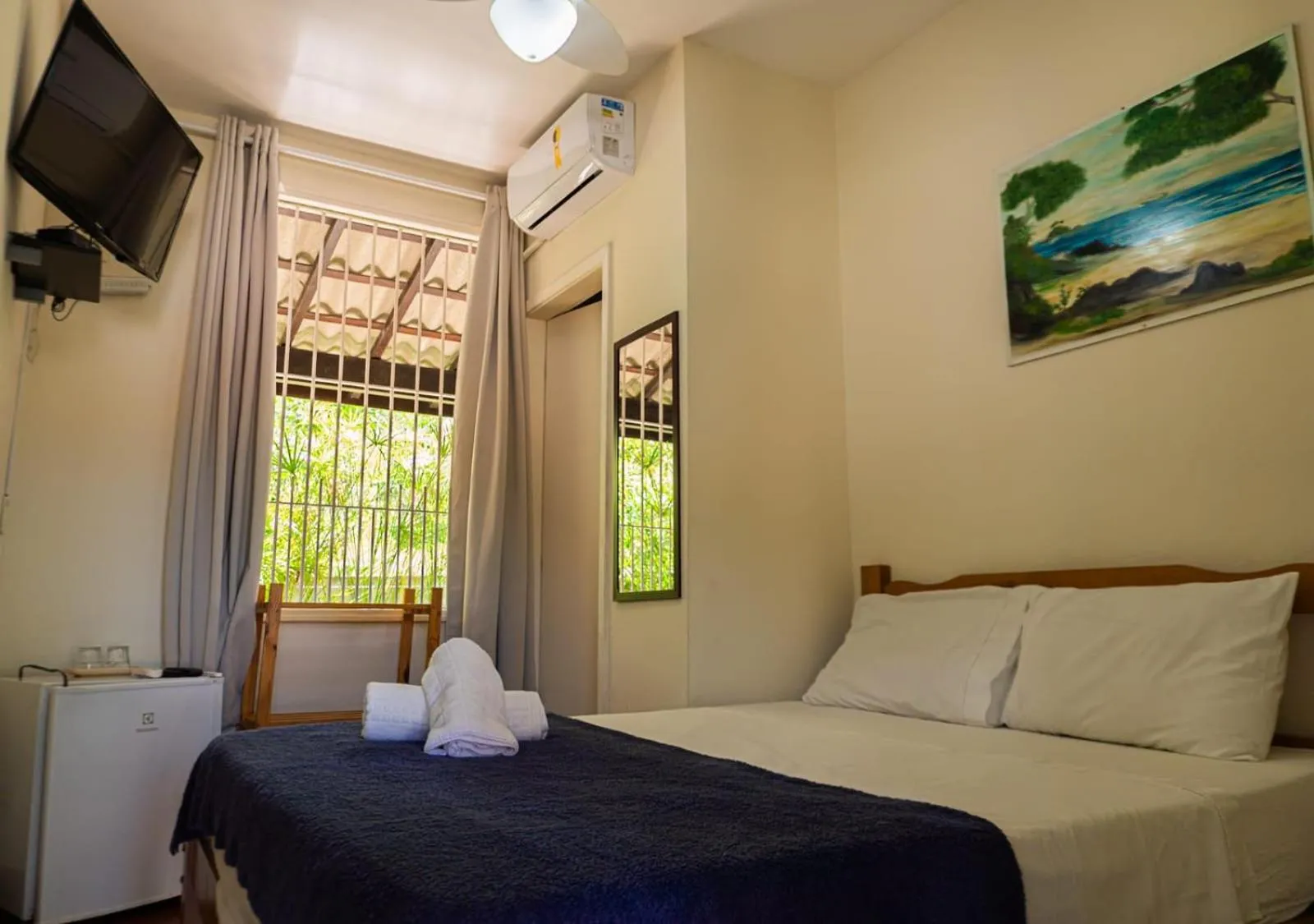 TV and multimedia, Bed in Pousada Sol do Araçá