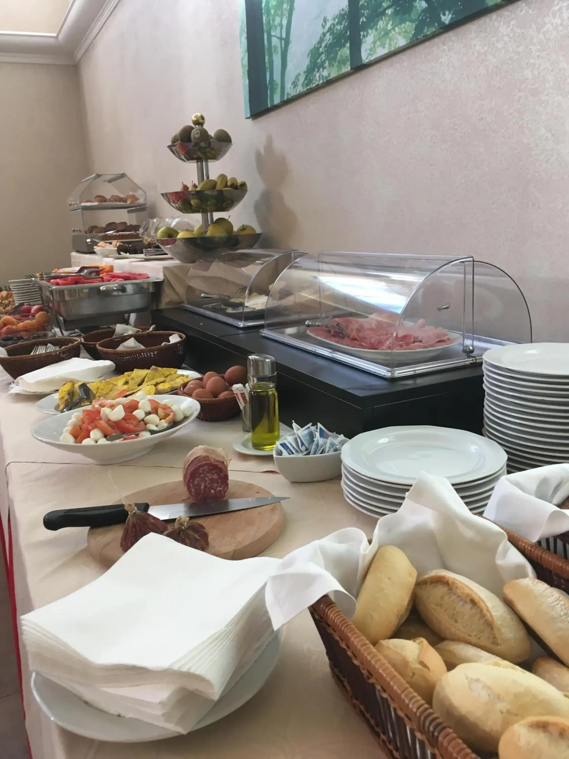 Buffet breakfast in Hotel Langhe & Monferrato Buffet breakfast in Hotel Langhe & Monferrato