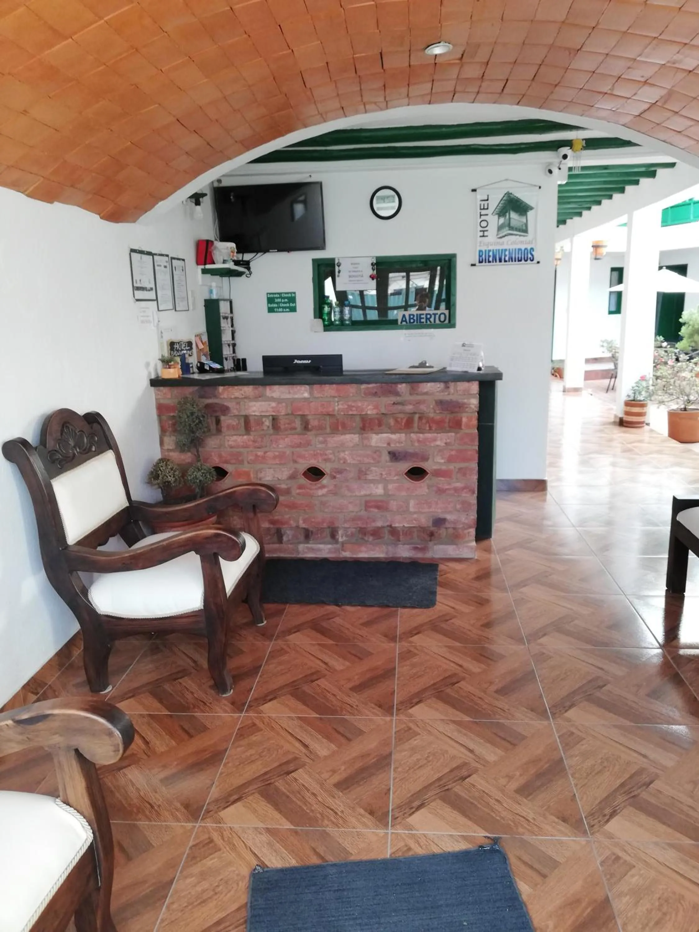Lobby or reception in Esquina Colonial