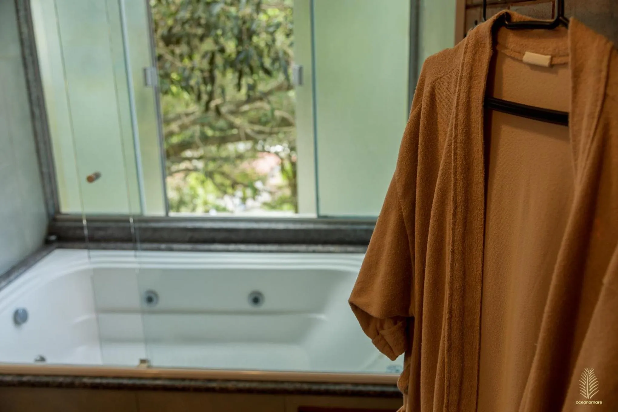 Bathroom in Eco Hotel Oceanomare