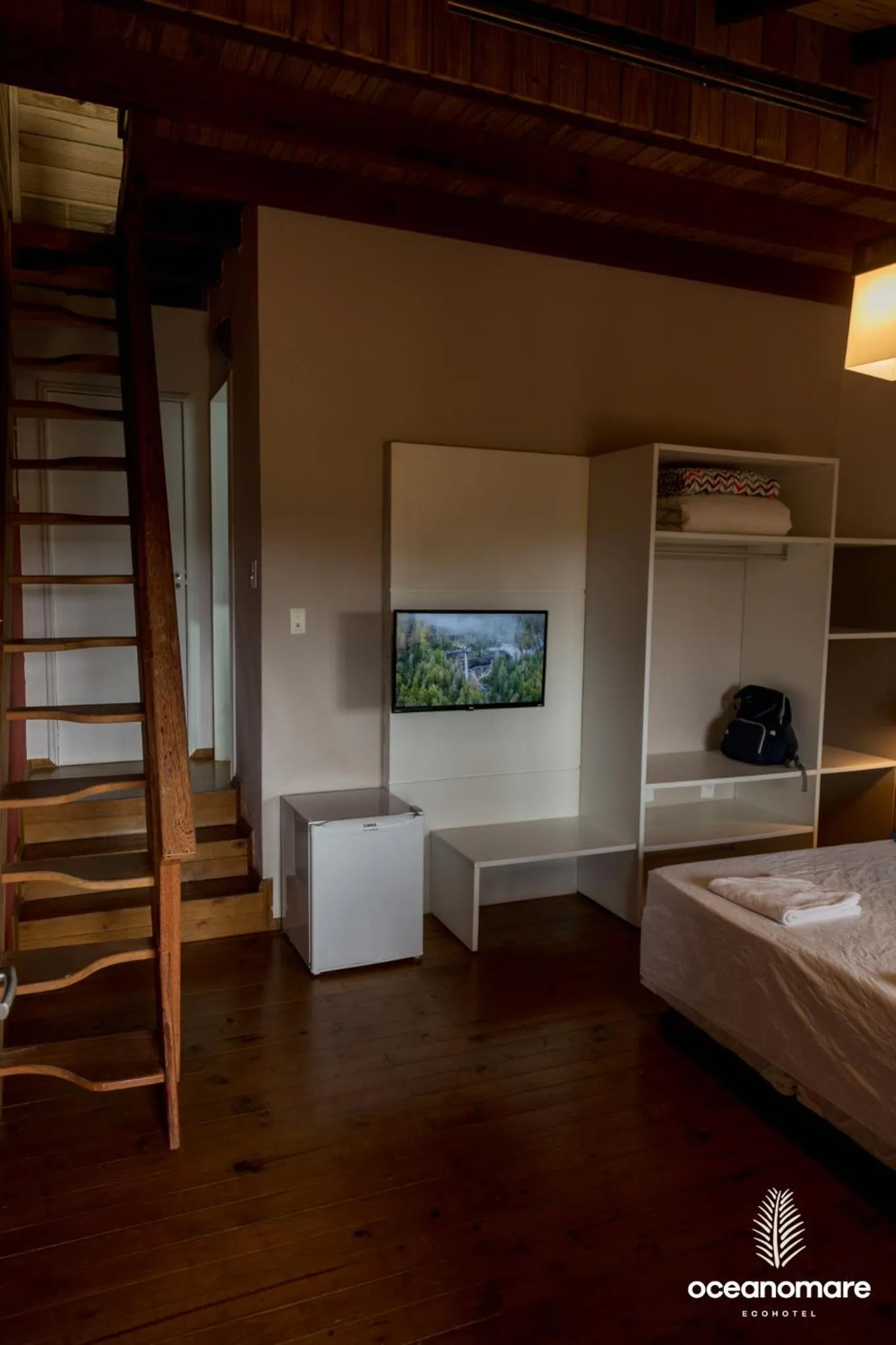 Bed in Eco Hotel Oceanomare